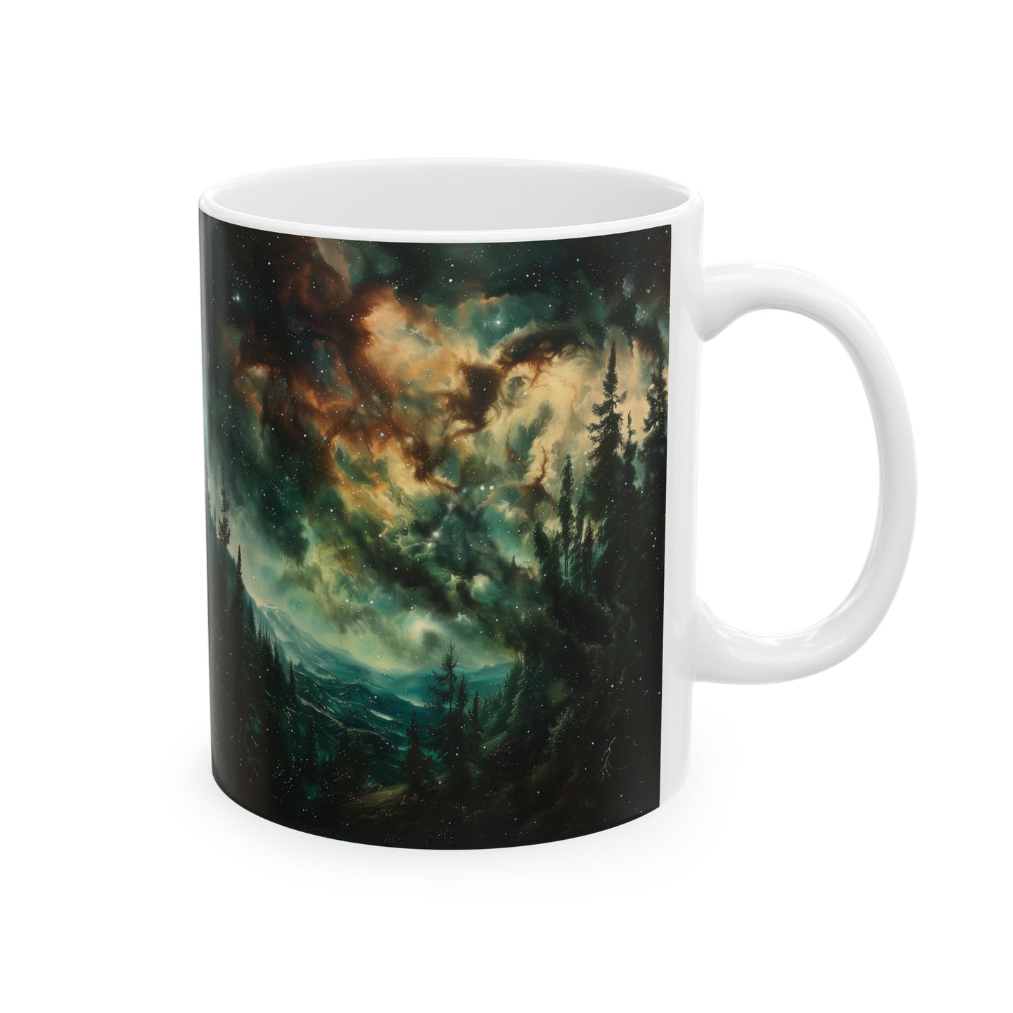 Cosmic Forest A - Ceramic Mug Collection