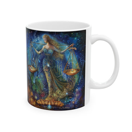 Libra Celestial #1 - Ceramic Zodiac Mug Collection