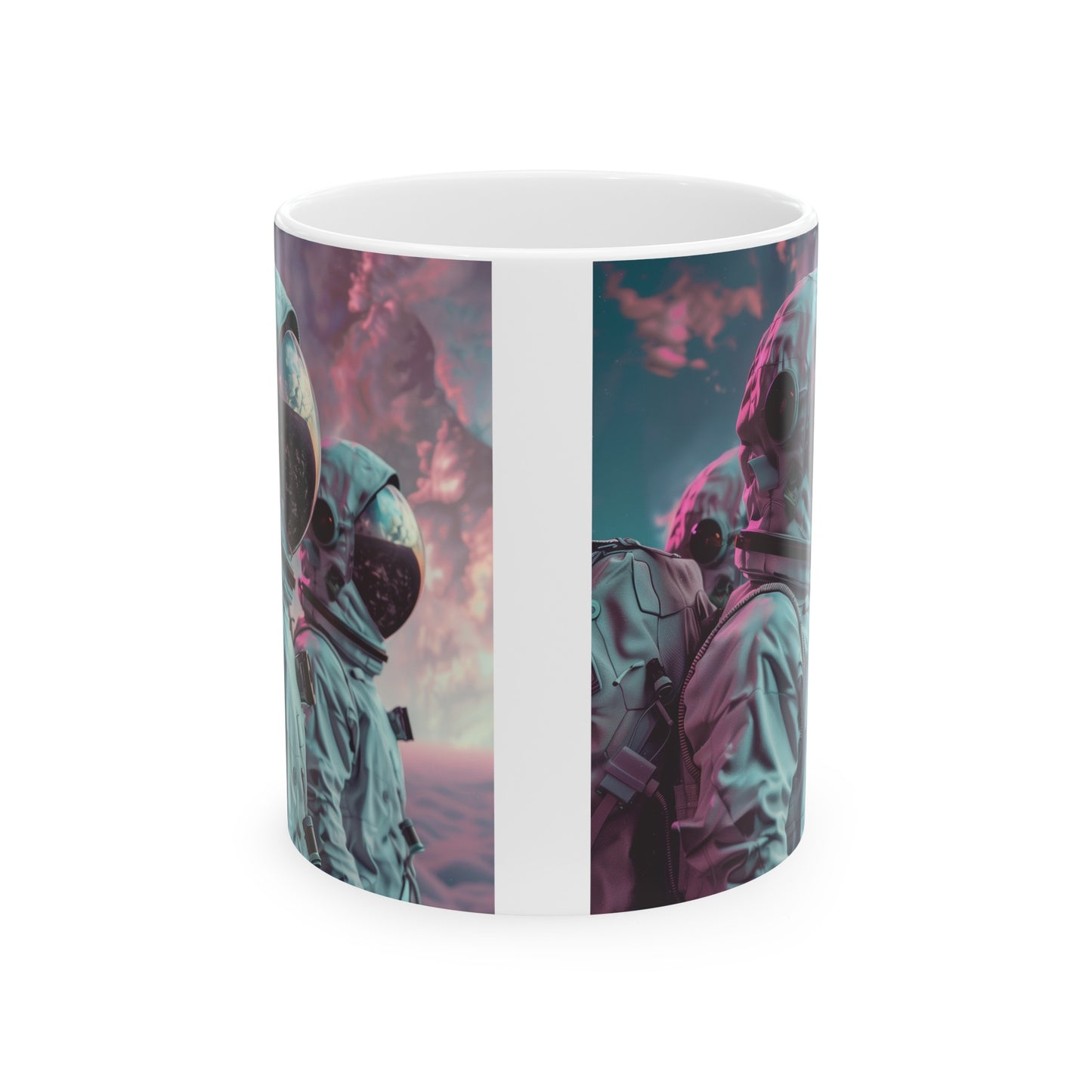 Astronauts C - Ceramic Mug Collection