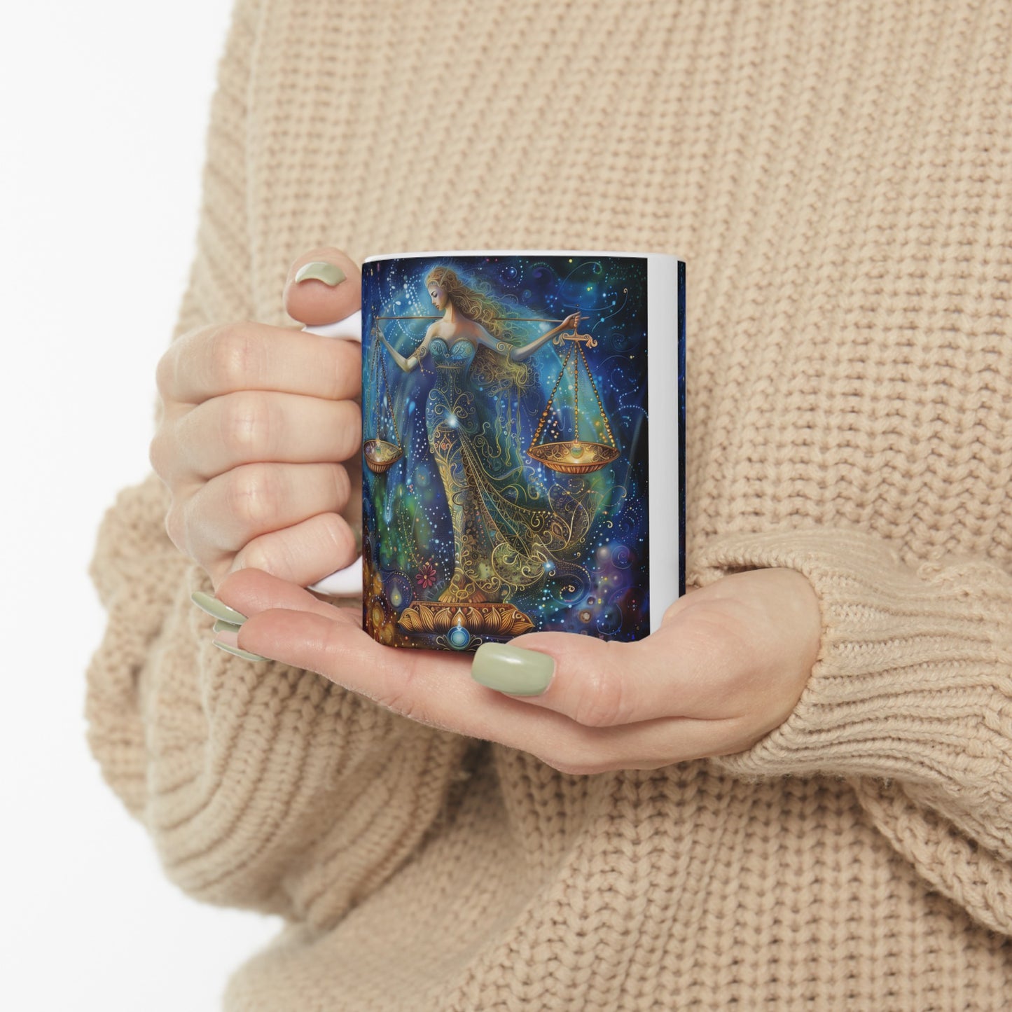 Libra Celestial #1 - Ceramic Zodiac Mug Collection