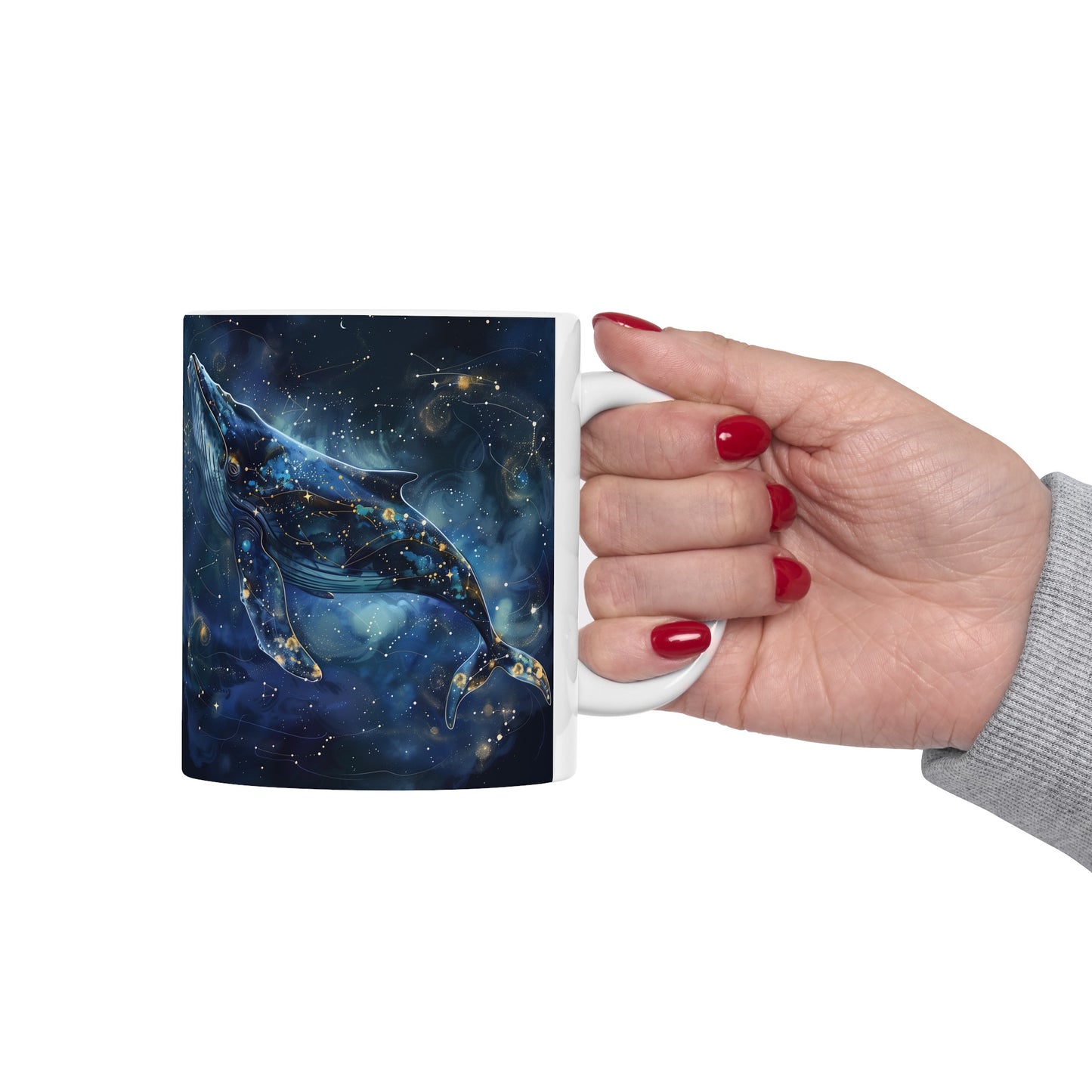 Cosmic Whale A - Ceramic Mug Collection