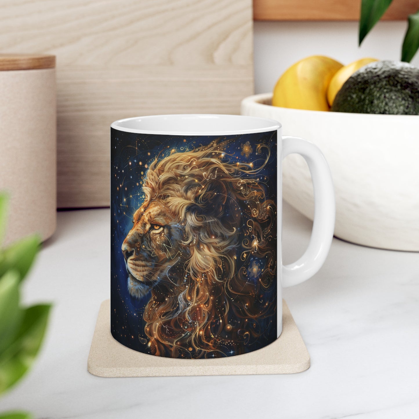 Leo Celestial #1 - Ceramic Zodiac Mug Collection