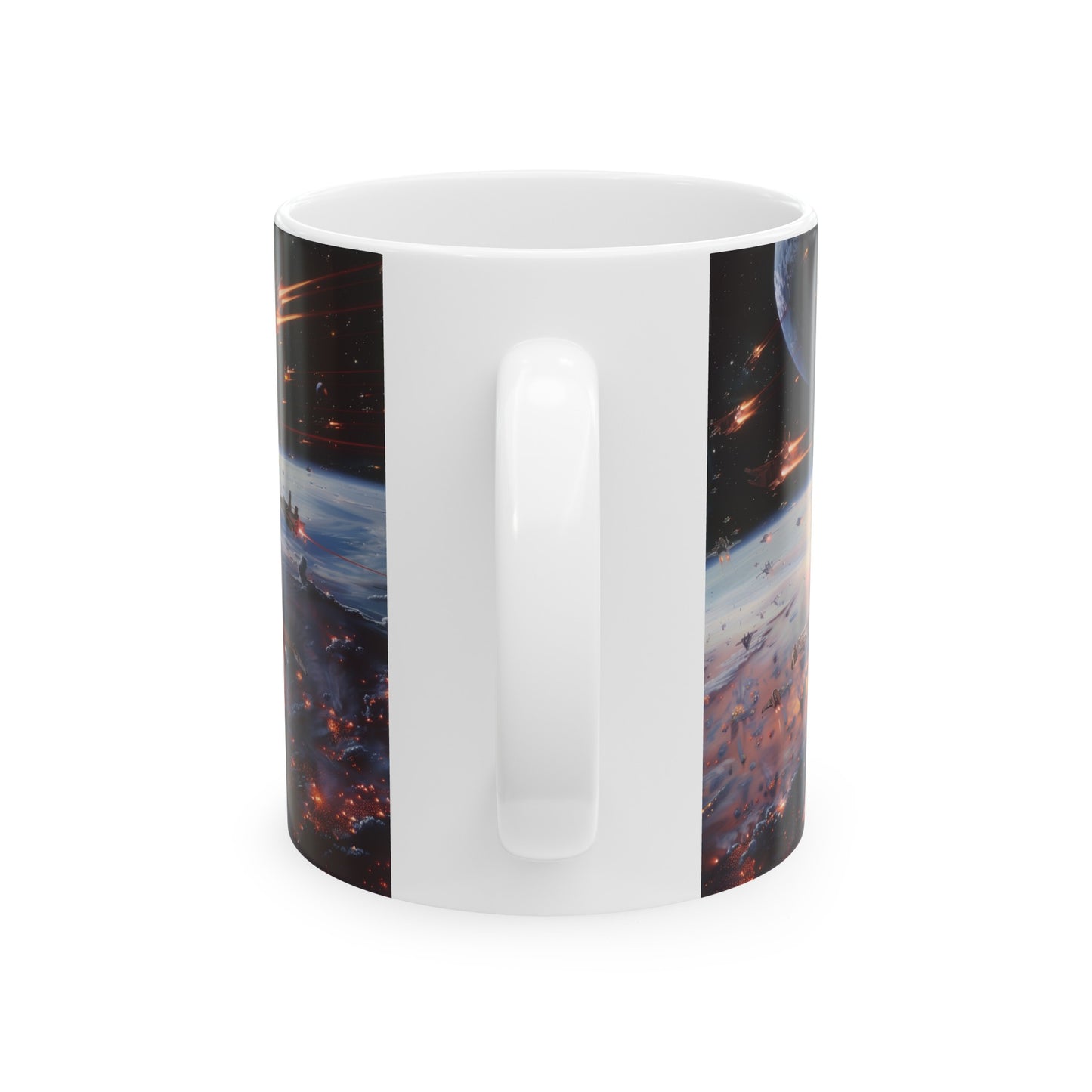 Space Battle B - Ceramic Mug Collection