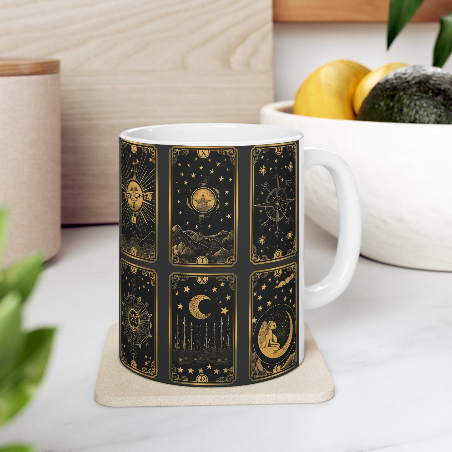 Tarot Cards A - Ceramic Mug Collection