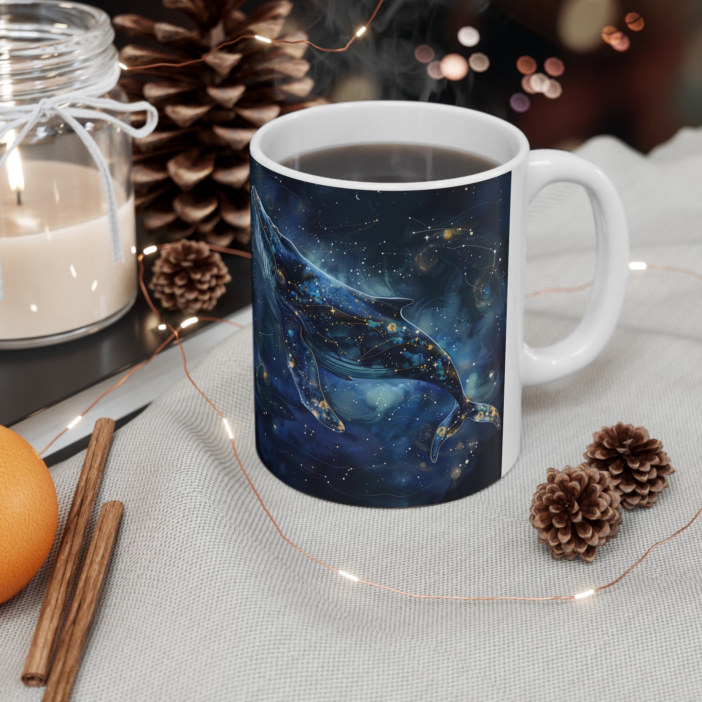 Cosmic Whale A - Ceramic Mug Collection