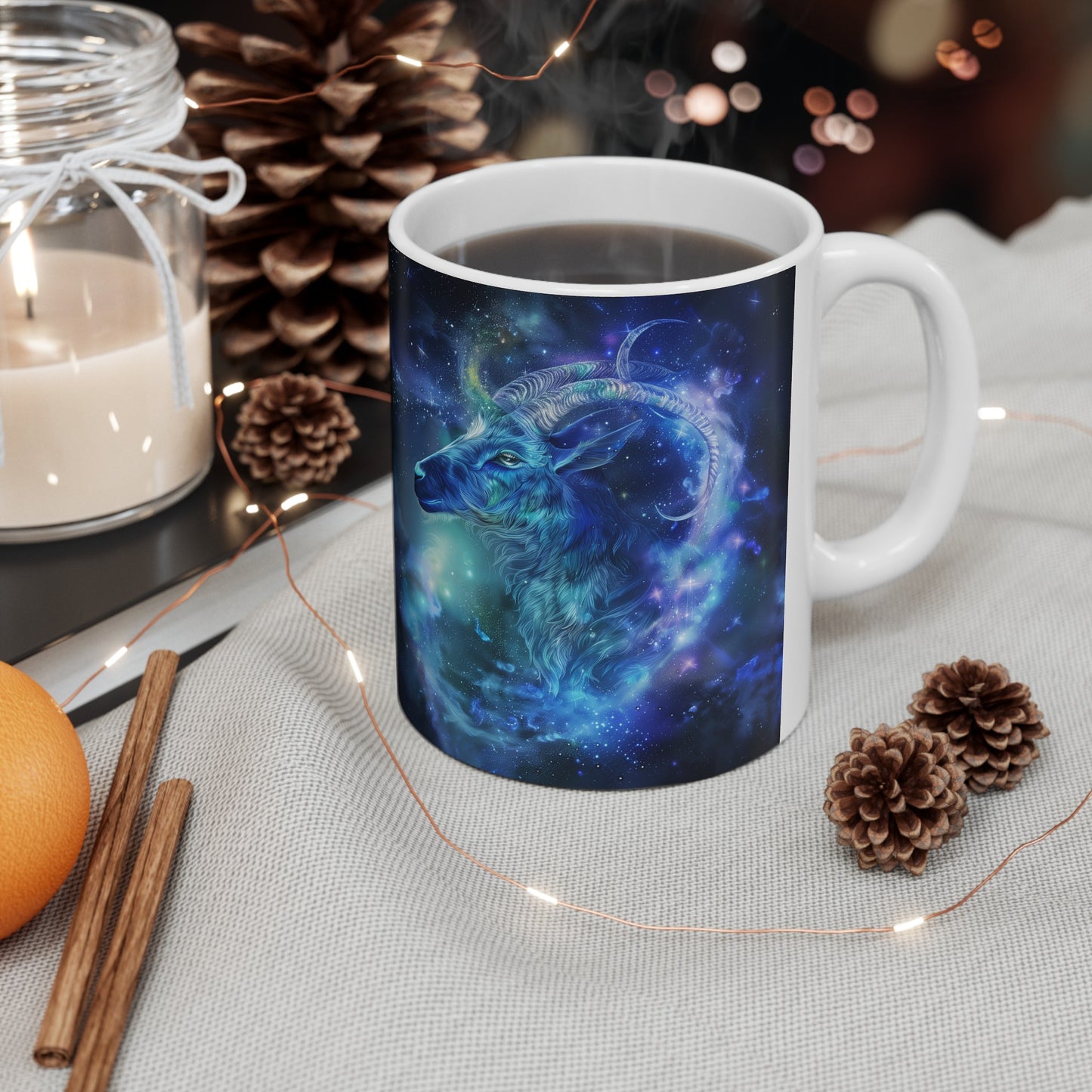 Capricorn Celestial #4 - Ceramic Zodiac Mug Collection