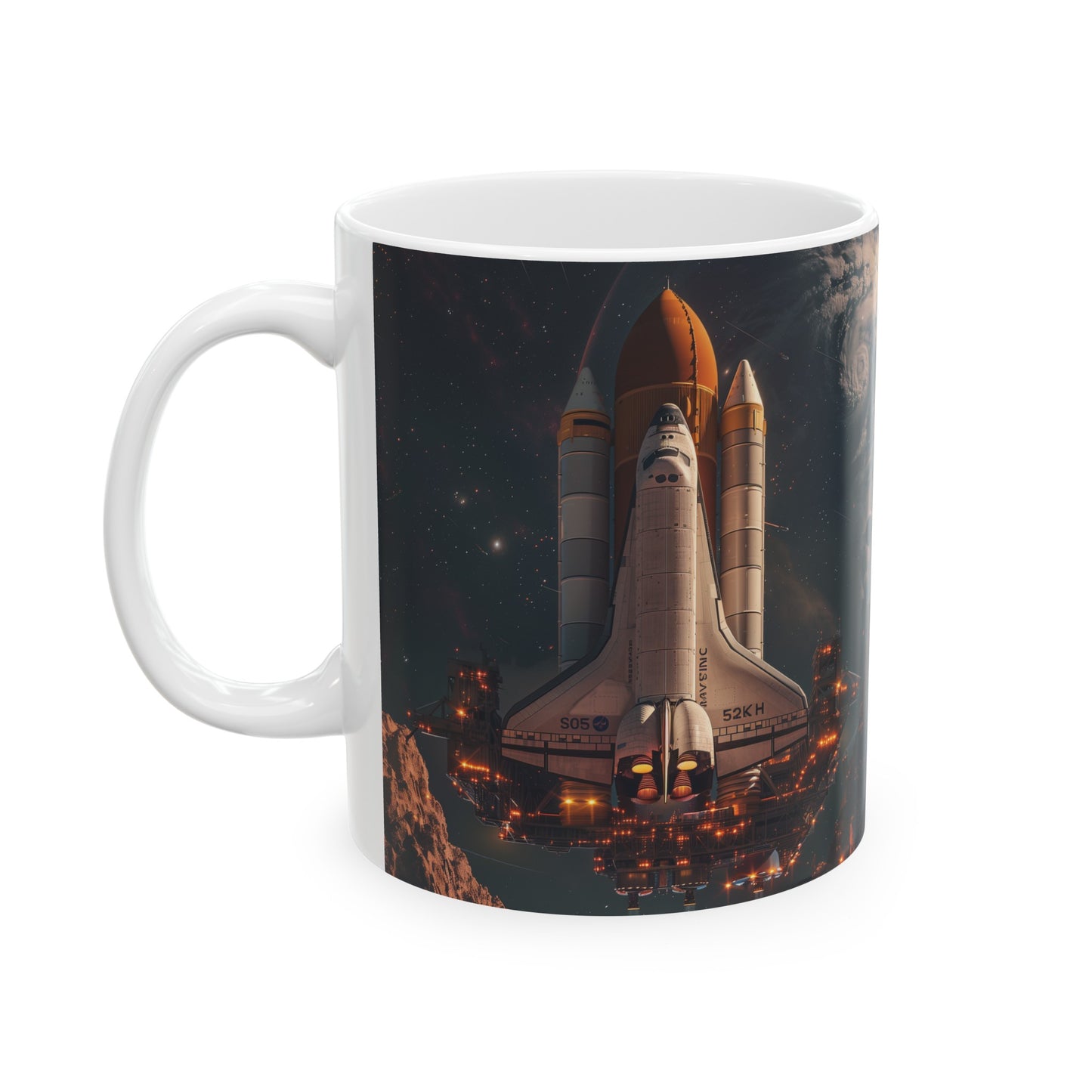 Space Shuttle D - Ceramic Mug Collection