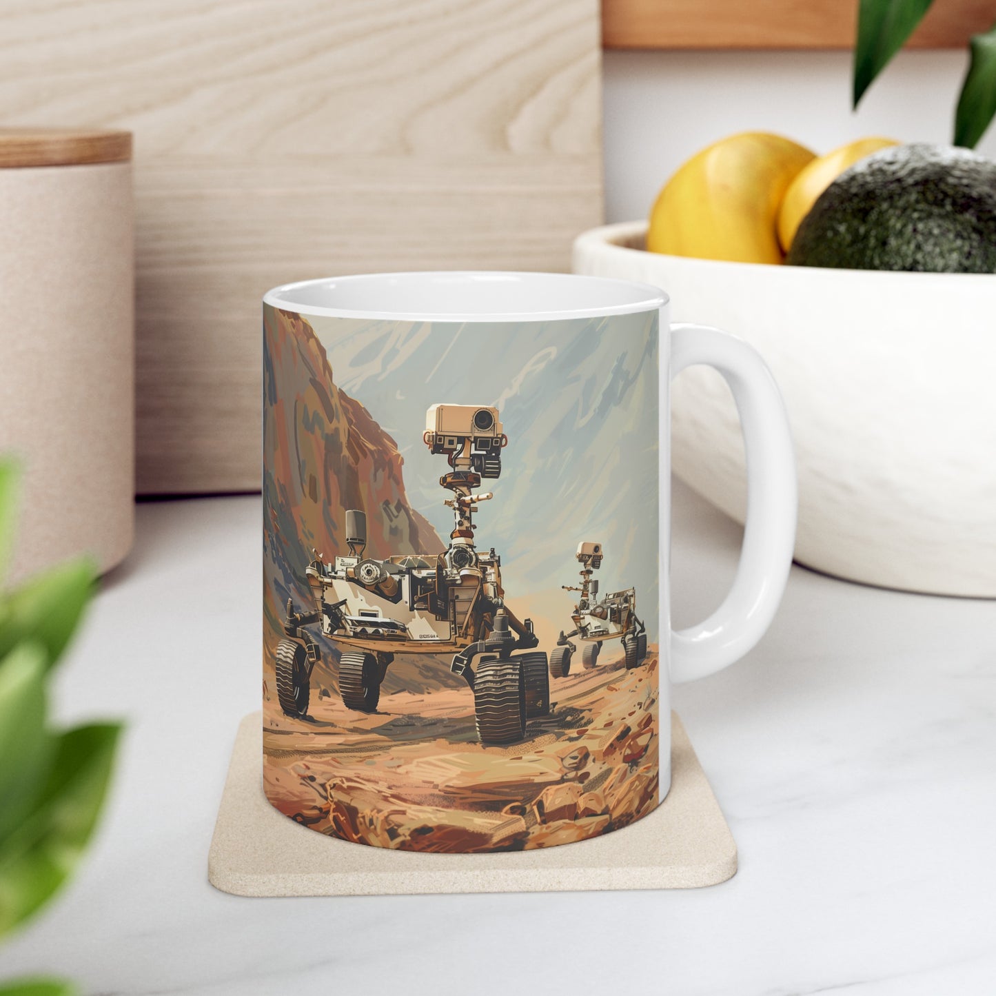 Mars Rovers C - Ceramic Mug Collection