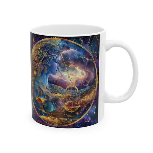 Libra Celestial #4 - Ceramic Zodiac Mug Collection