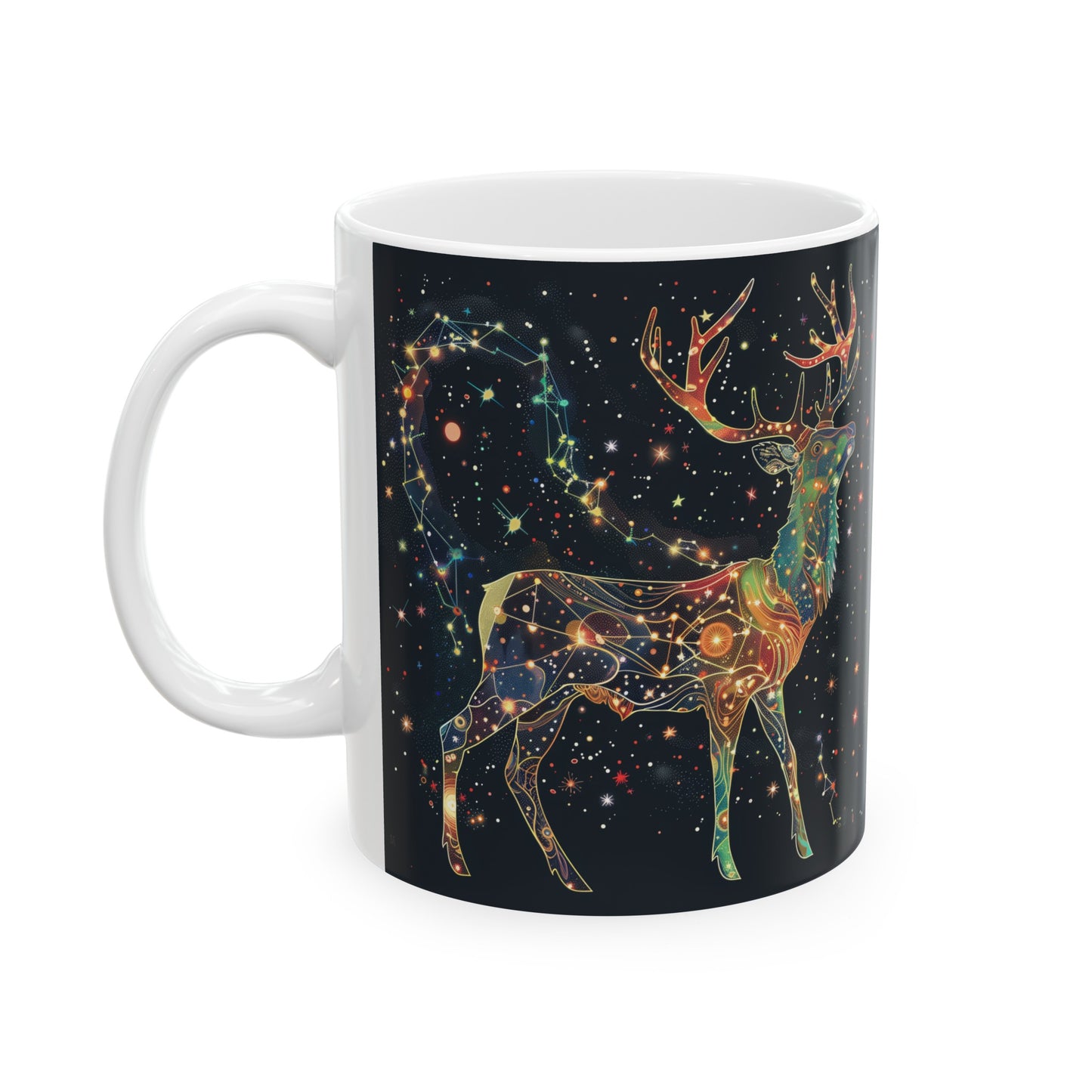 Cosmic Deer D - Ceramic Mug Collection