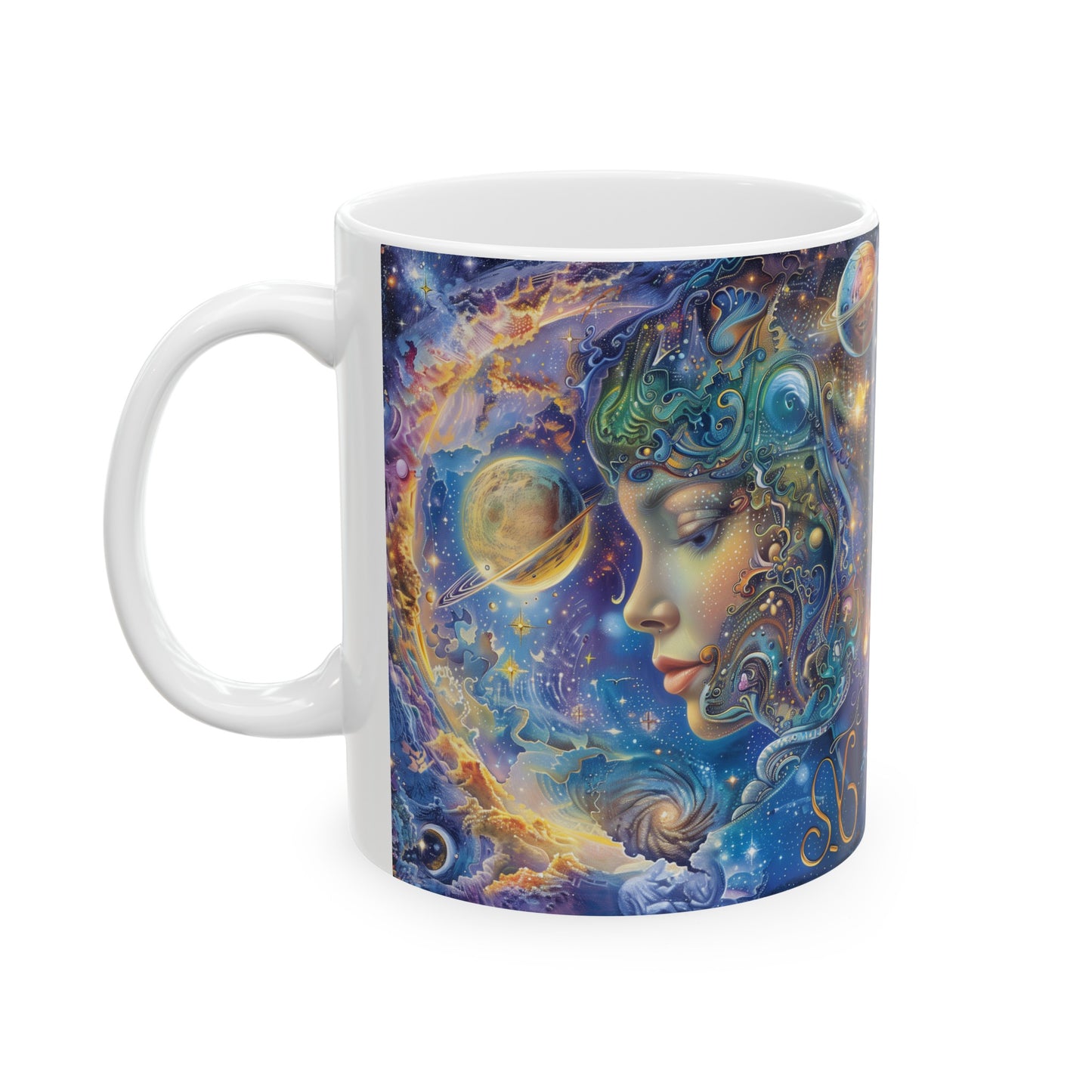 Virgo Celestial #4 - Ceramic Zodiac Mug Collection