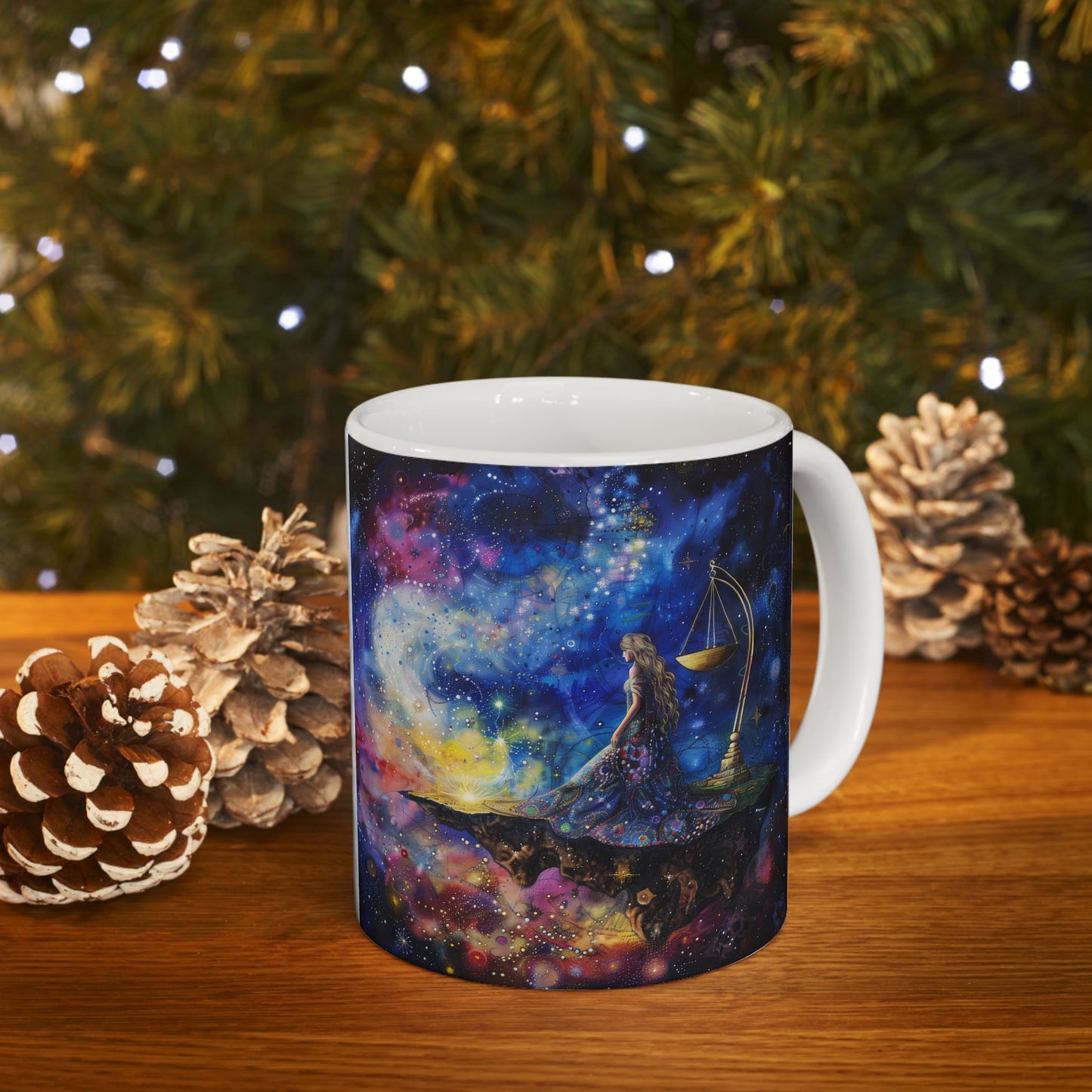 Libra Celestial #2 - Ceramic Zodiac Mug Collection