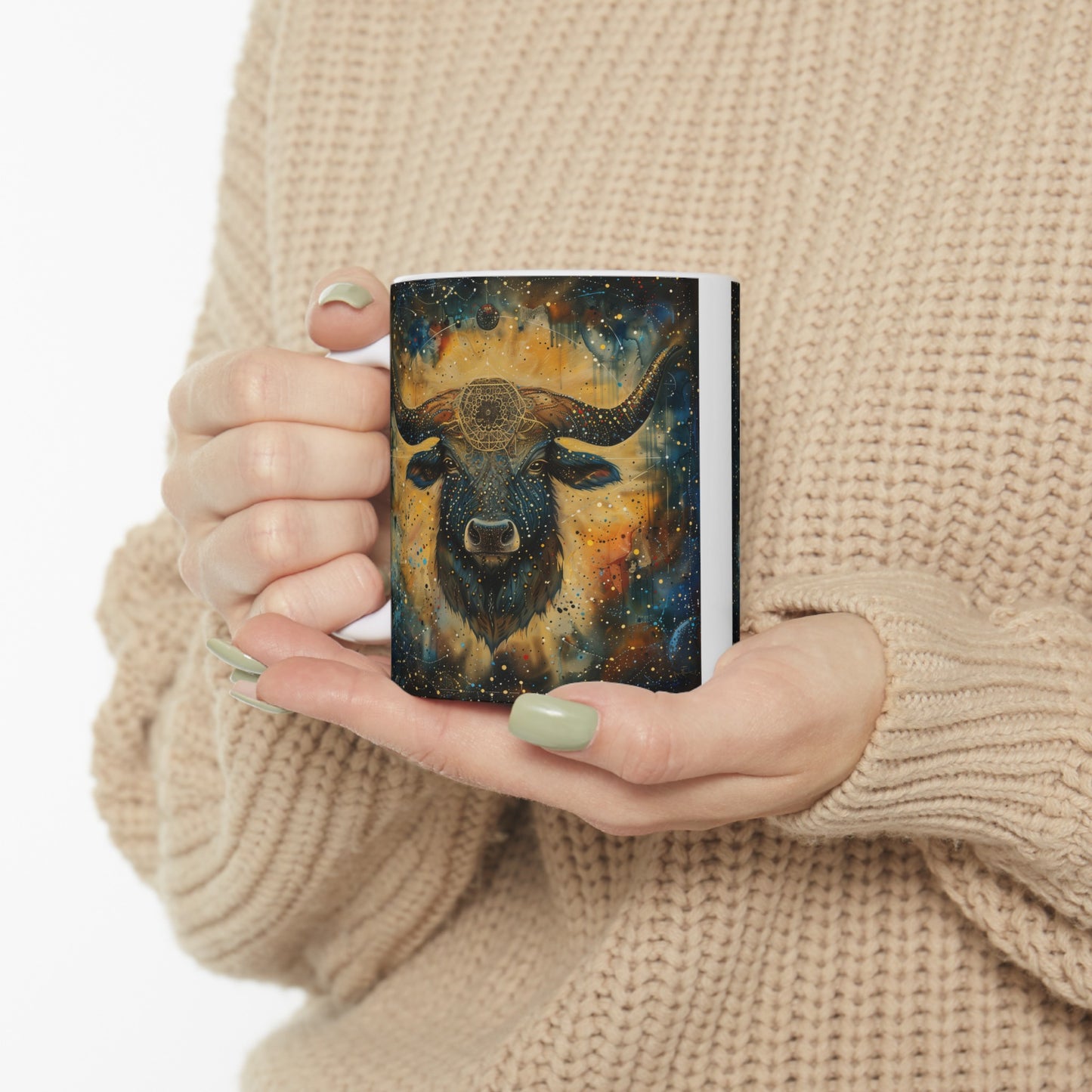 Taurus Celestial #4 - Ceramic Zodiac Mug Collection