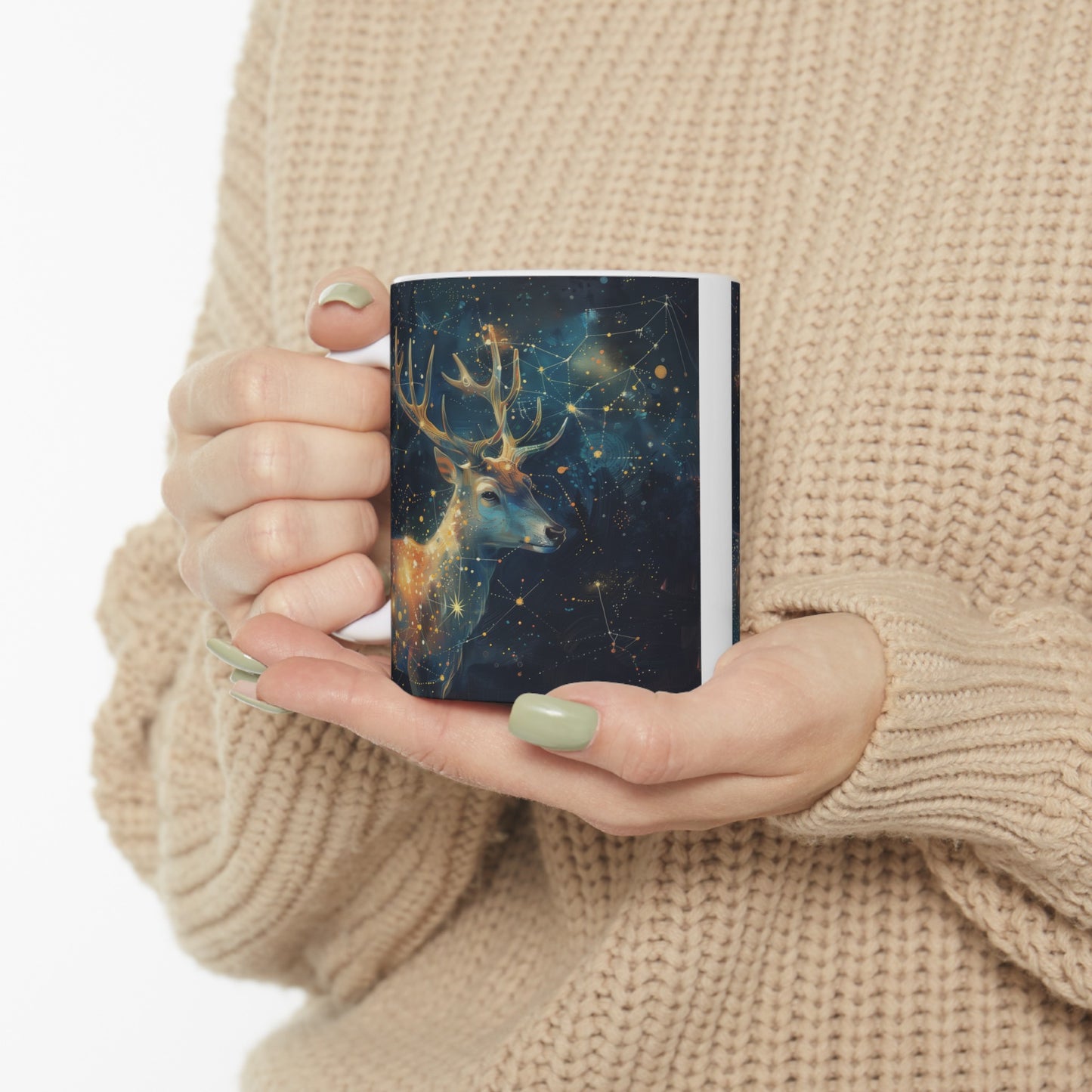 Cosmic Deer A - Ceramic Mug Collection