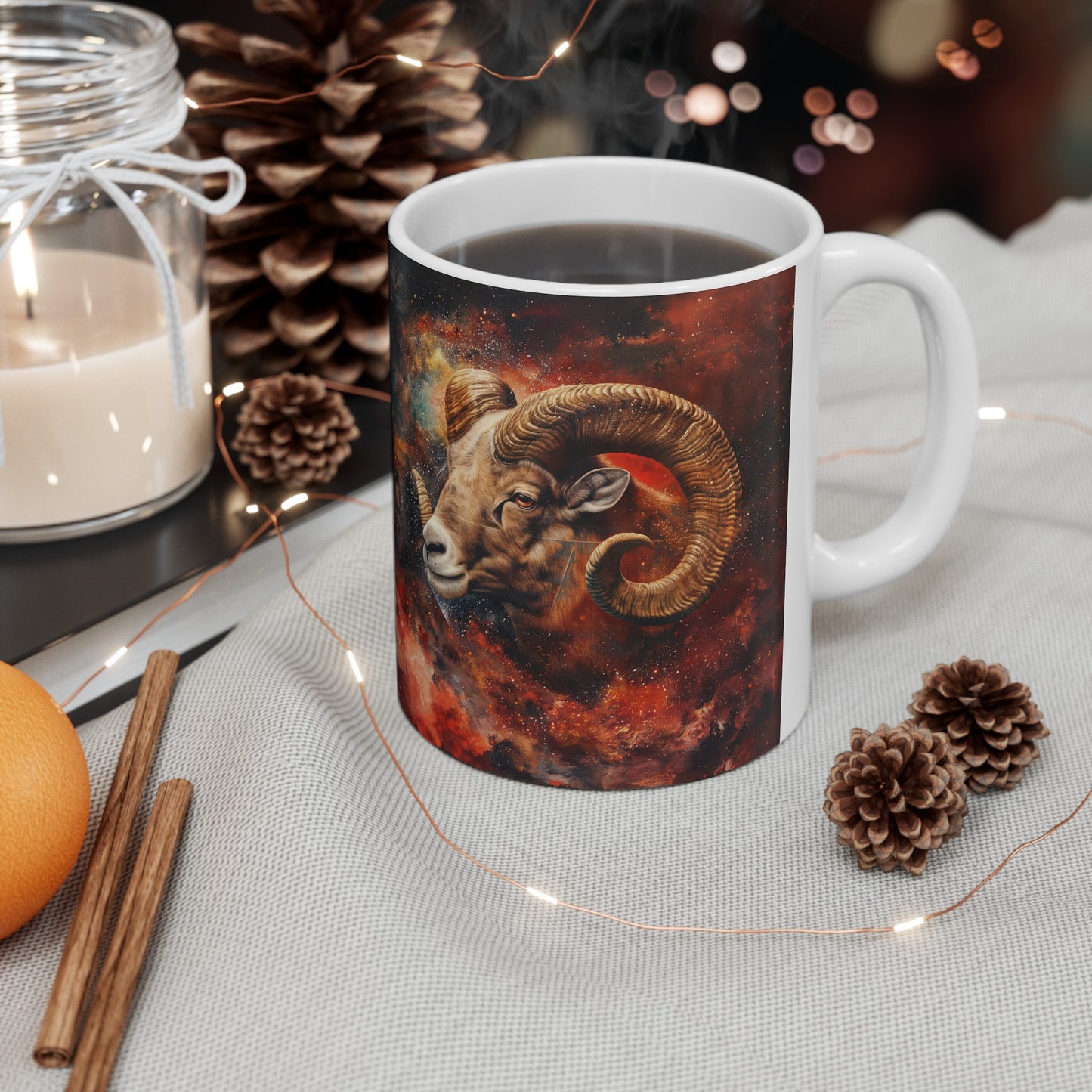 Aries Celestial #1 - Ceramic Zodiac Mug Collection