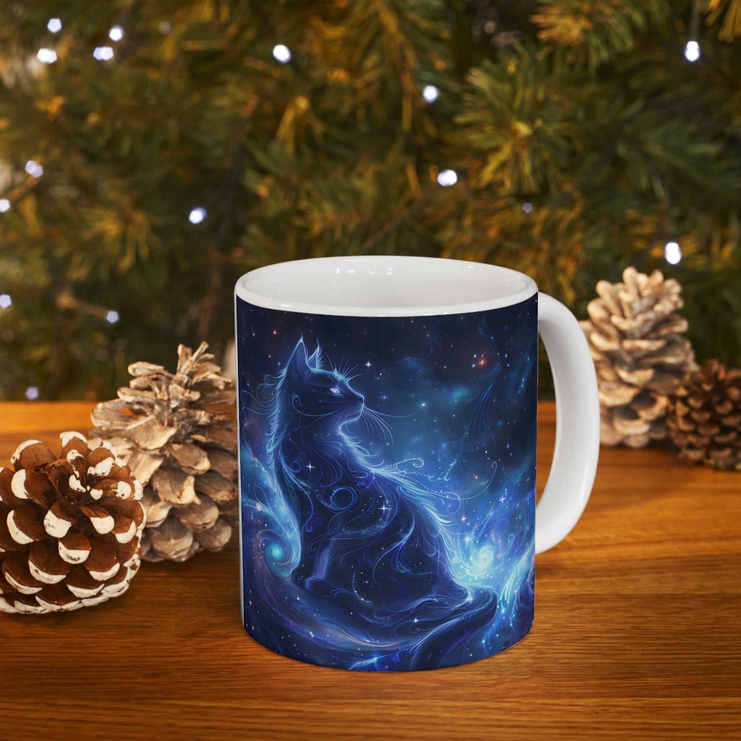 Cosmic Cat A - Ceramic Mug Collection