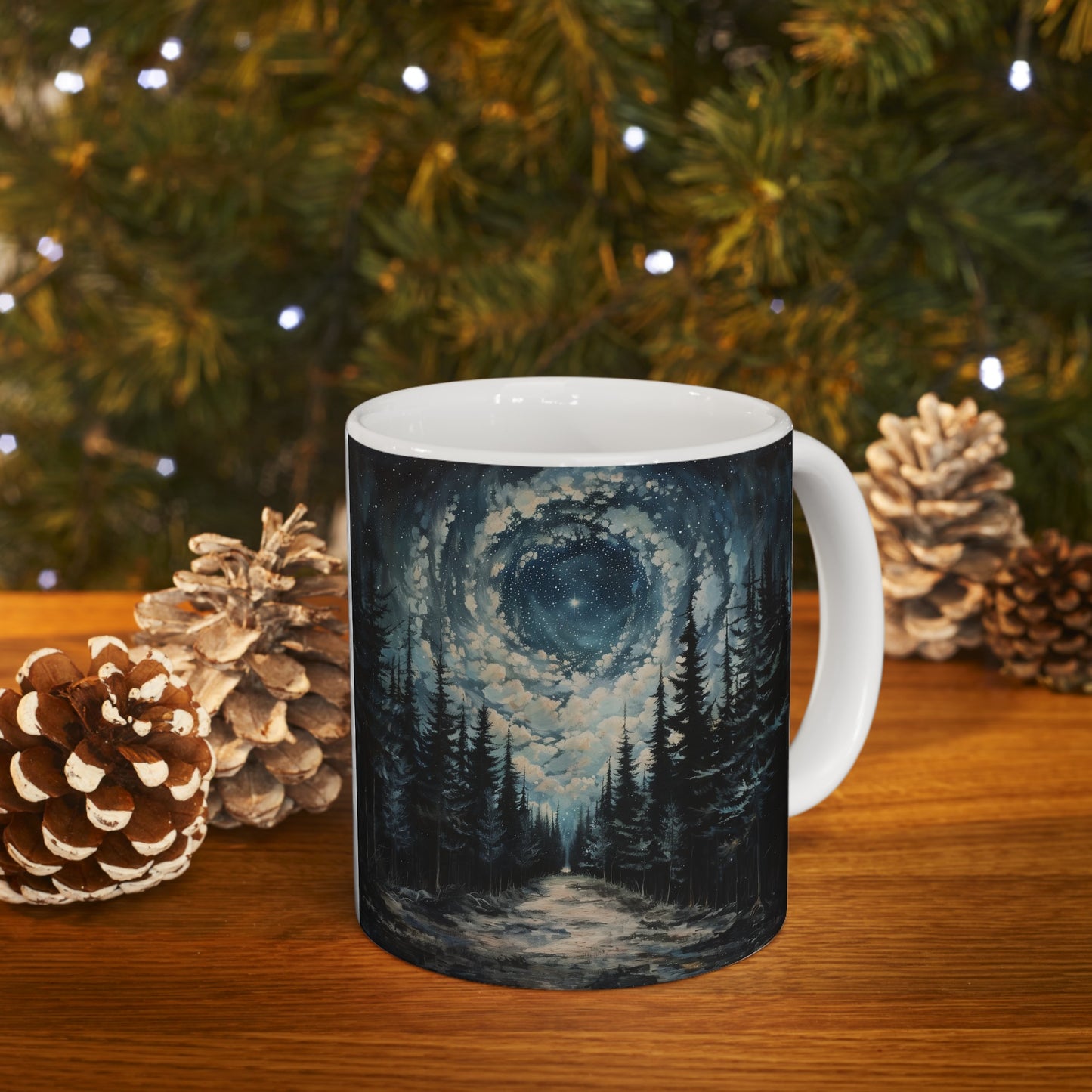 Cosmic Forest D - Ceramic Mug Collection