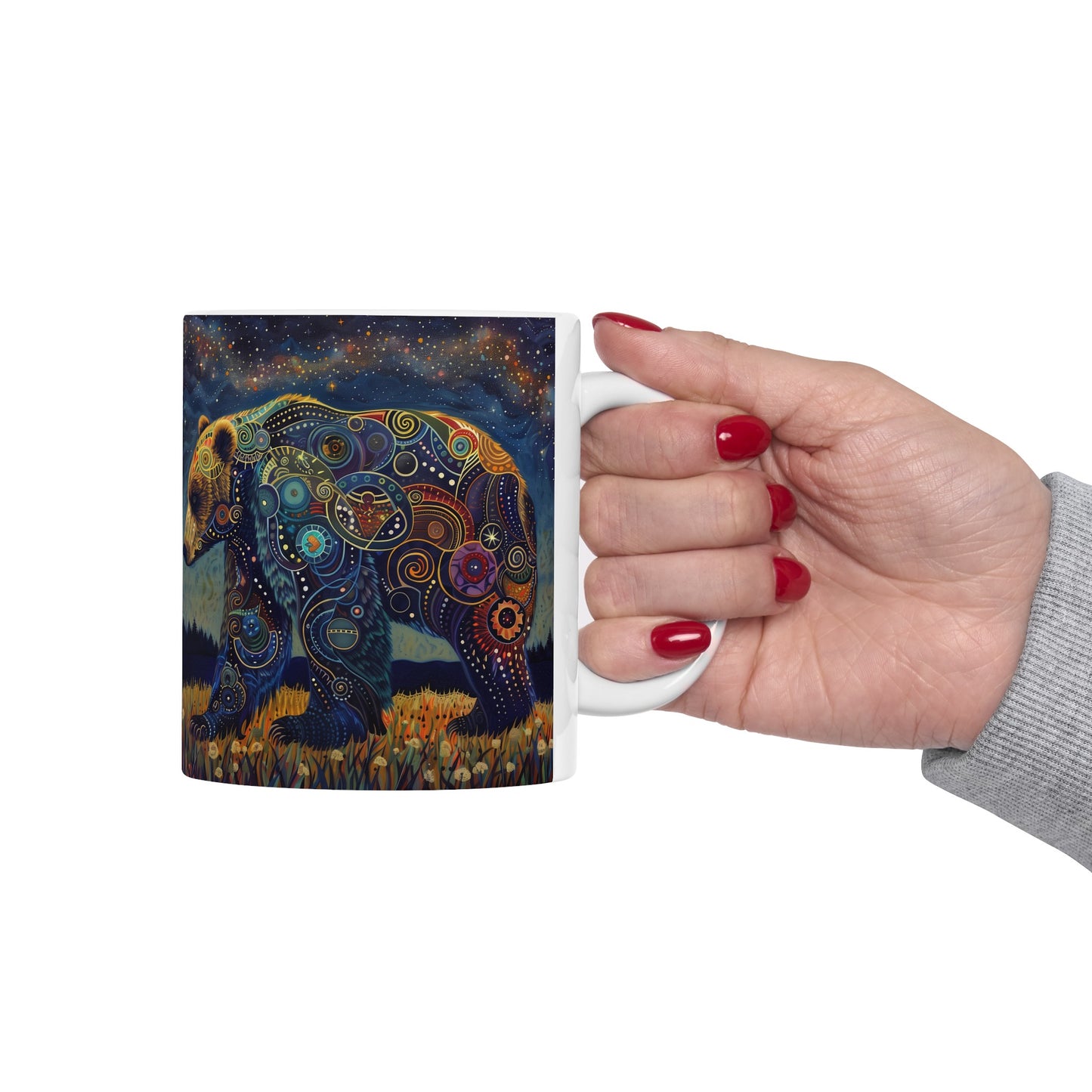 Cosmic Bear B - Ceramic Mug Collection