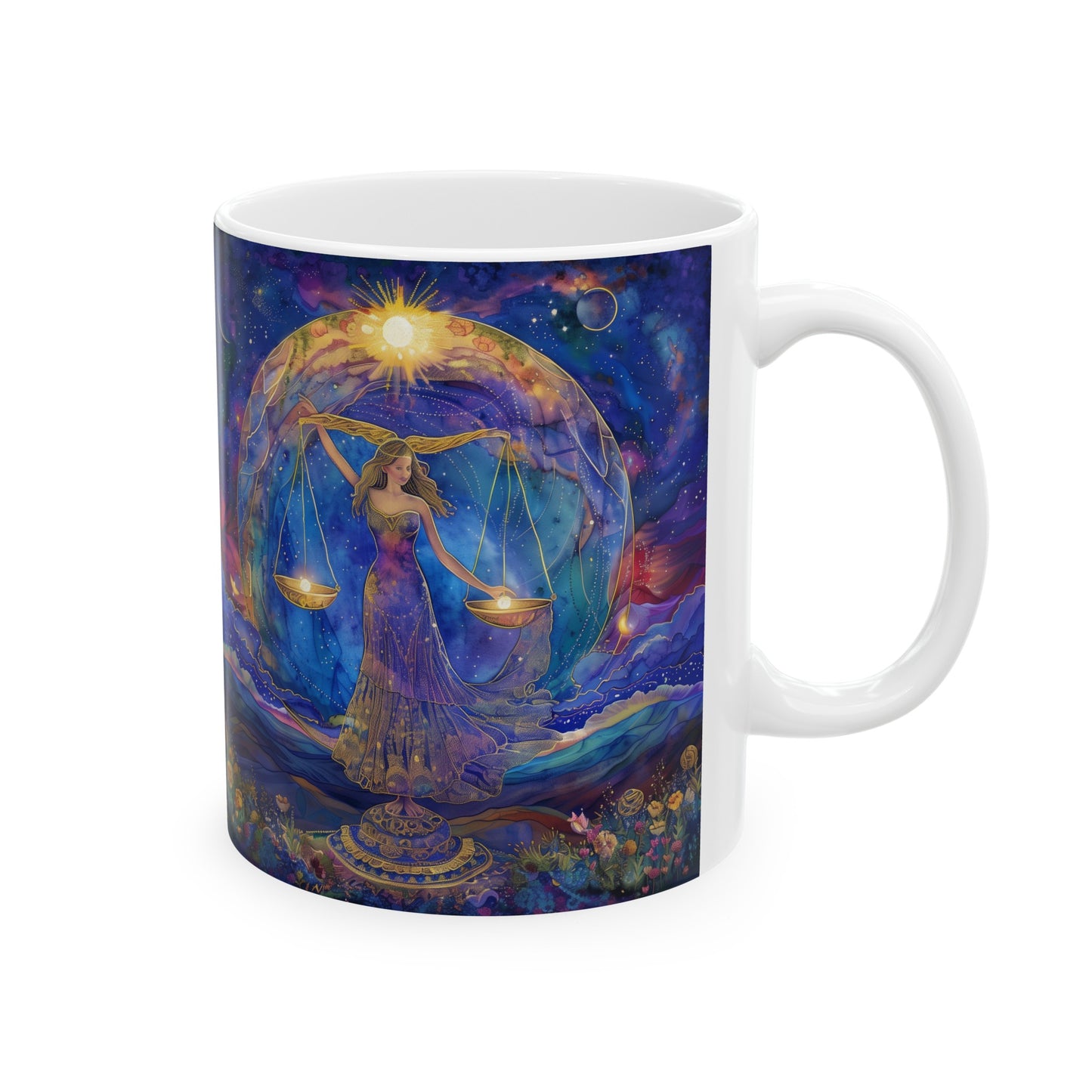 Libra Celestial #3 - Ceramic Zodiac Mug Collection