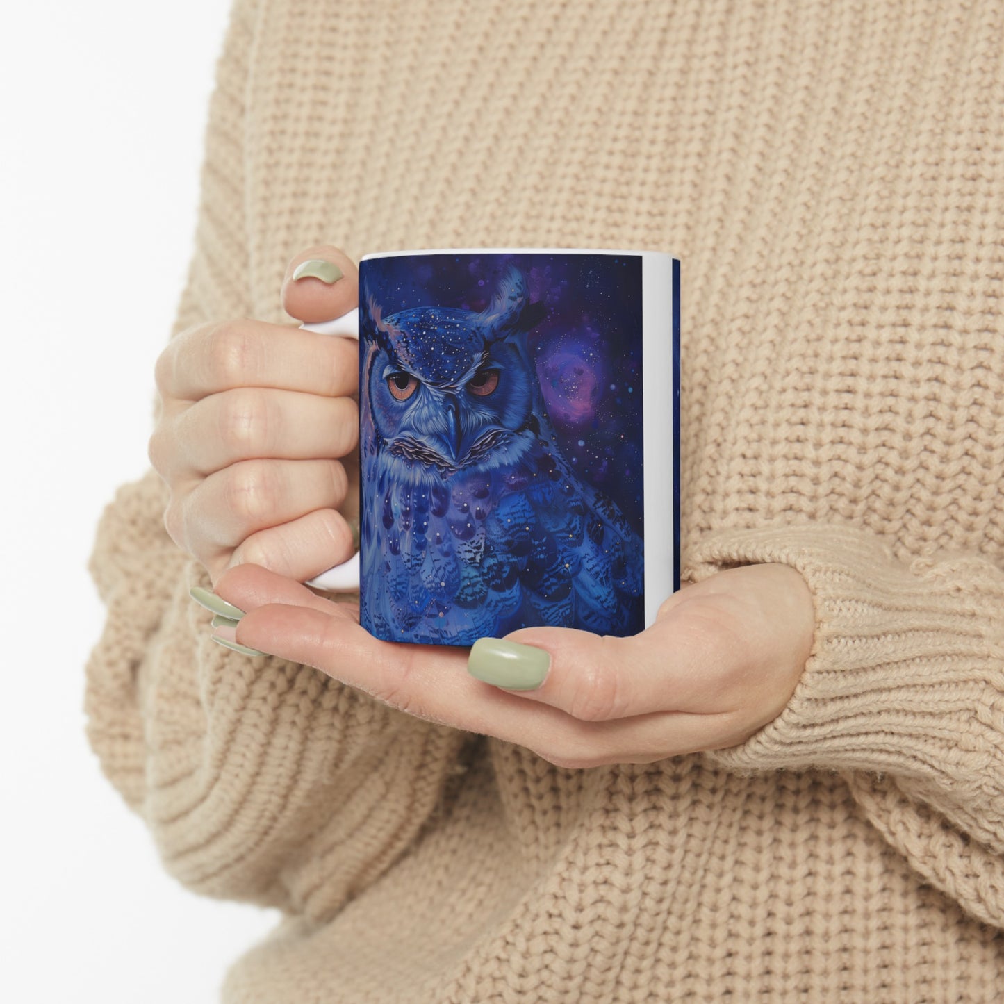 Cosmic Owl B - Ceramic Mug Collection