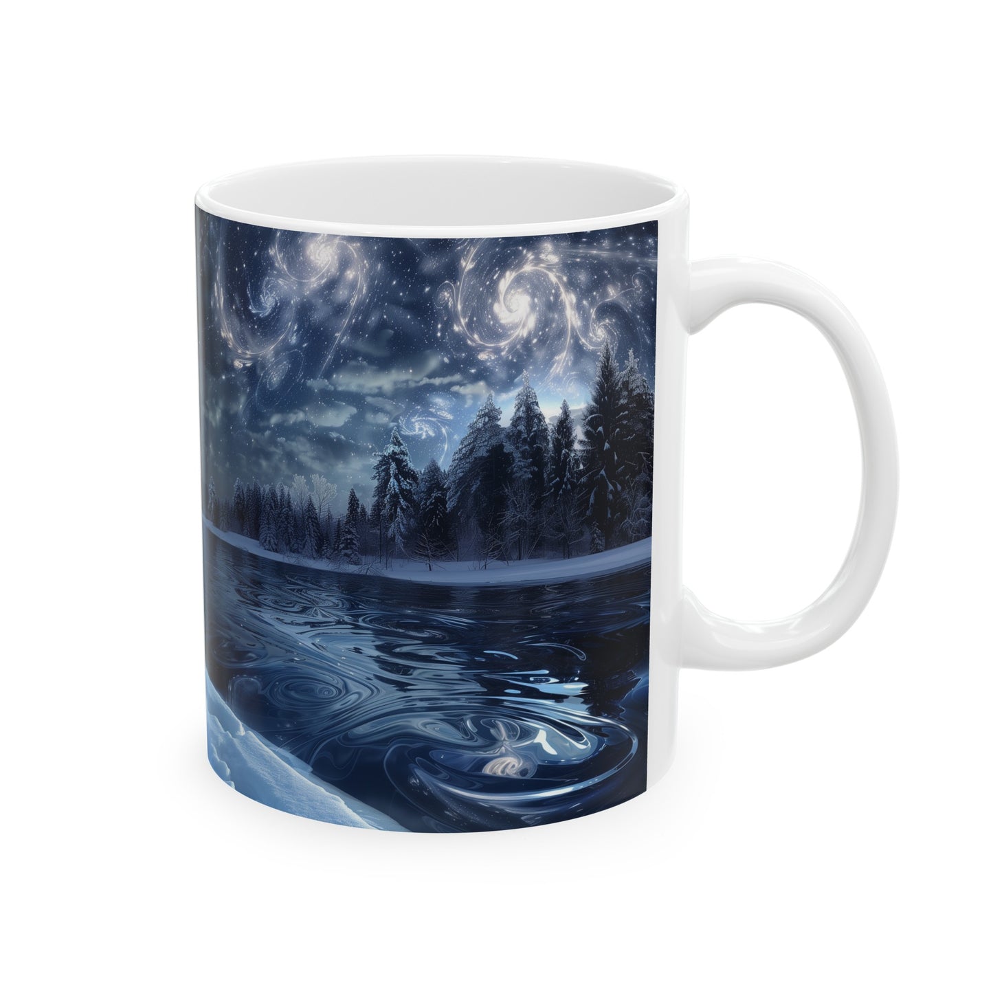 Frozen Lake Galaxy C - Ceramic Mug Collection