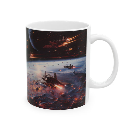 Space Battle B - Ceramic Mug Collection