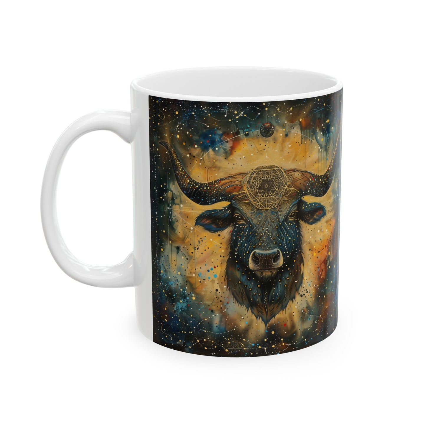 Taurus Celestial #4 - Ceramic Zodiac Mug Collection