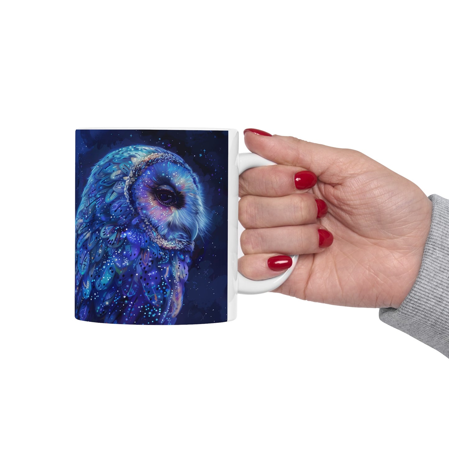 Cosmic Owl D - Ceramic Mug Collection