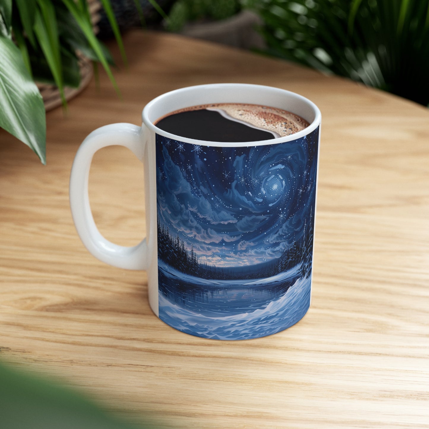 Frozen Lake Galaxy D - Ceramic Mug Collection