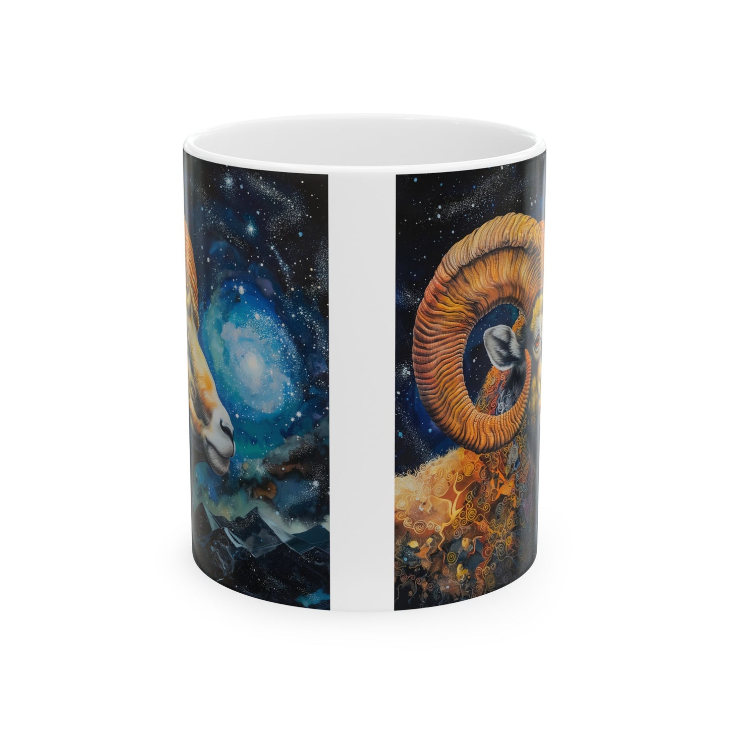 Aries Celestial #4 - Ceramic Zodiac Mug Collection