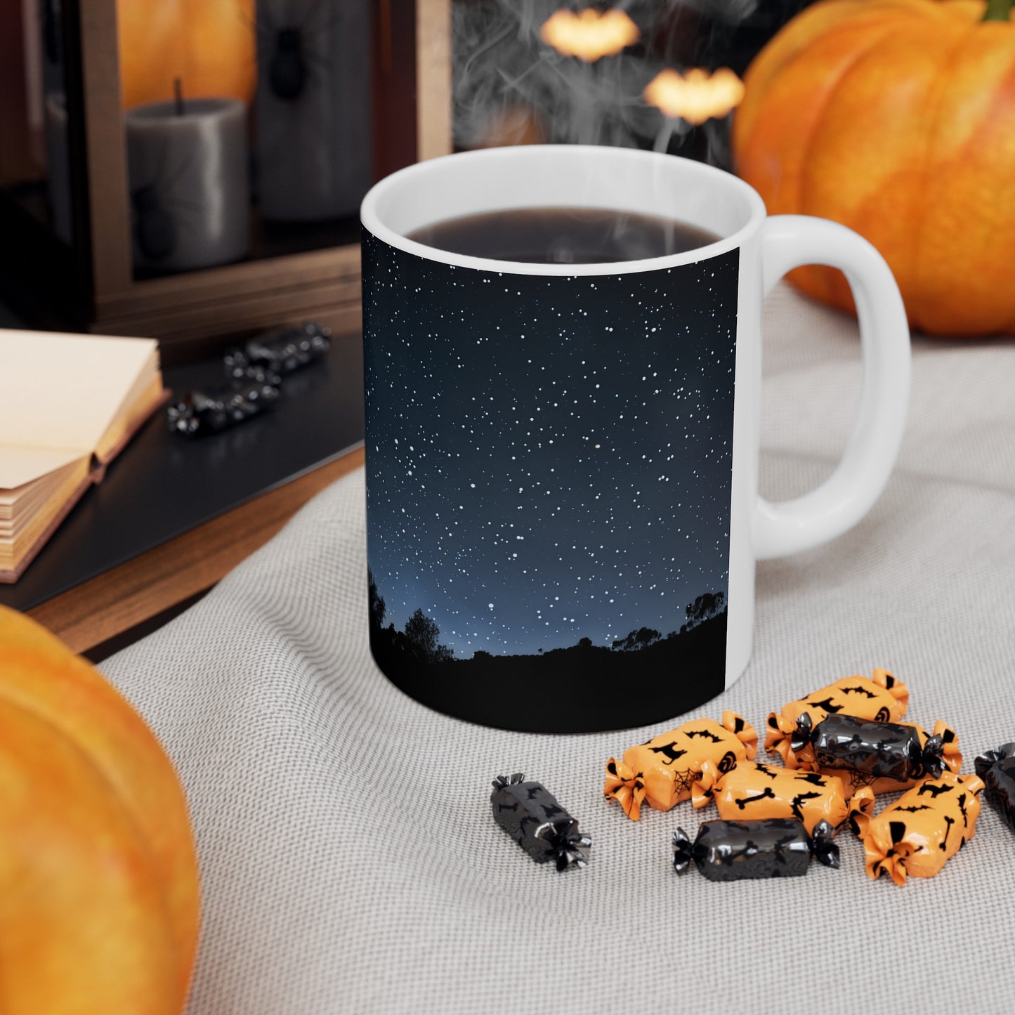 Night sky full of stars D - Ceramic Mug Collection