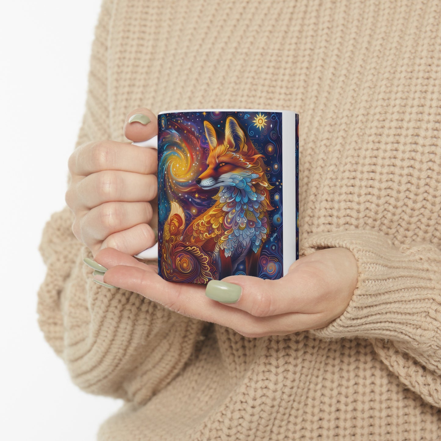 Cosmic Fox A - Ceramic Mug Collection