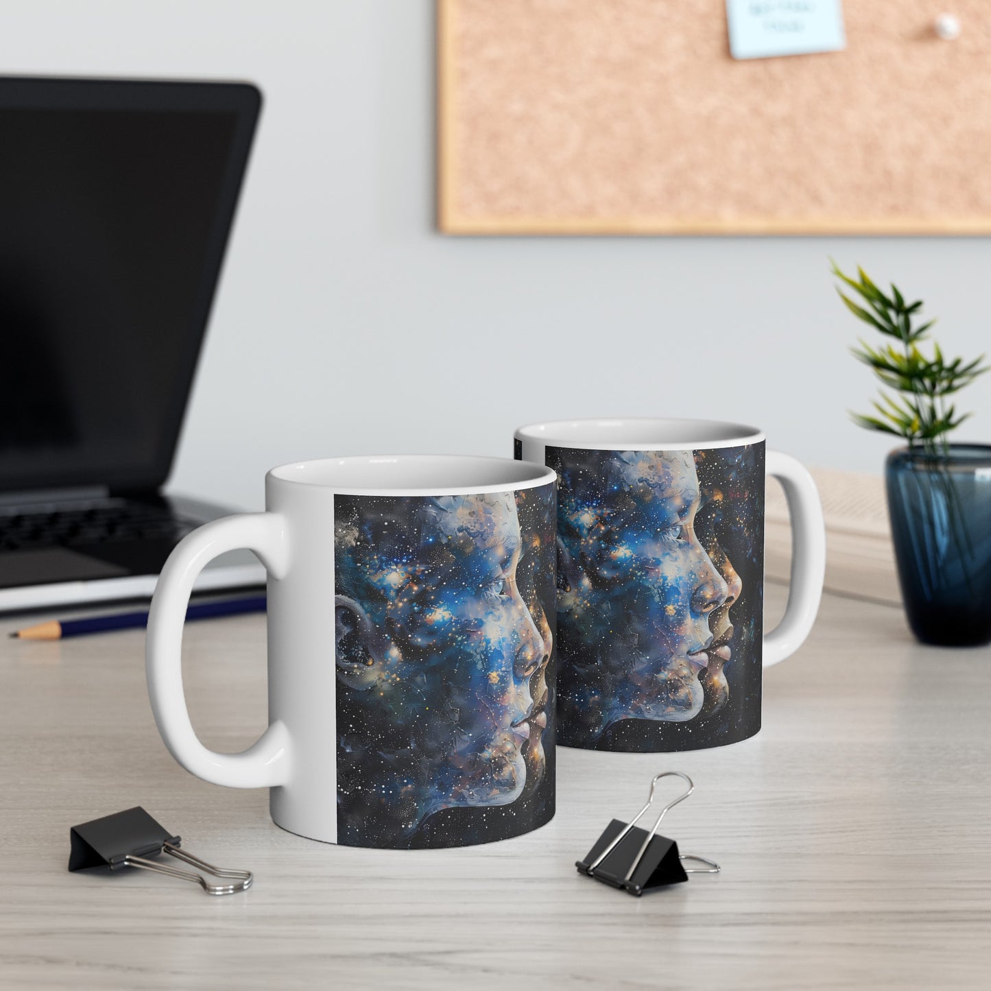 Gemini Celestial #2 - Ceramic Zodiac Mug Collection