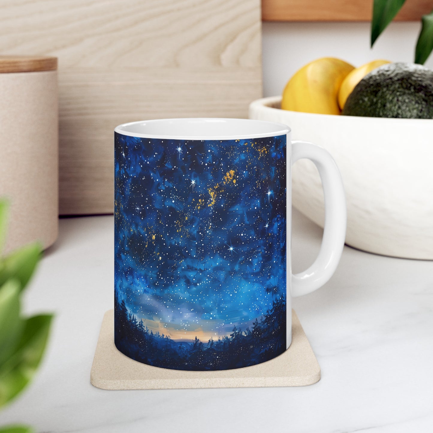 Night sky full of stars A - Ceramic Mug Collection