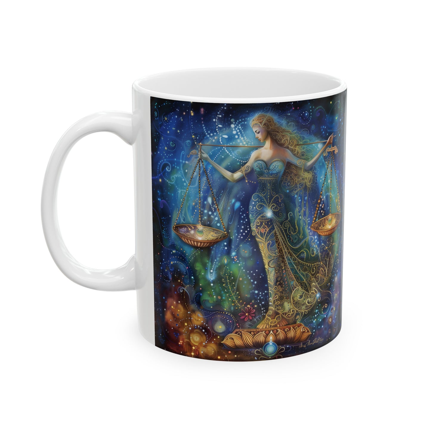 Libra Celestial #1 - Ceramic Zodiac Mug Collection