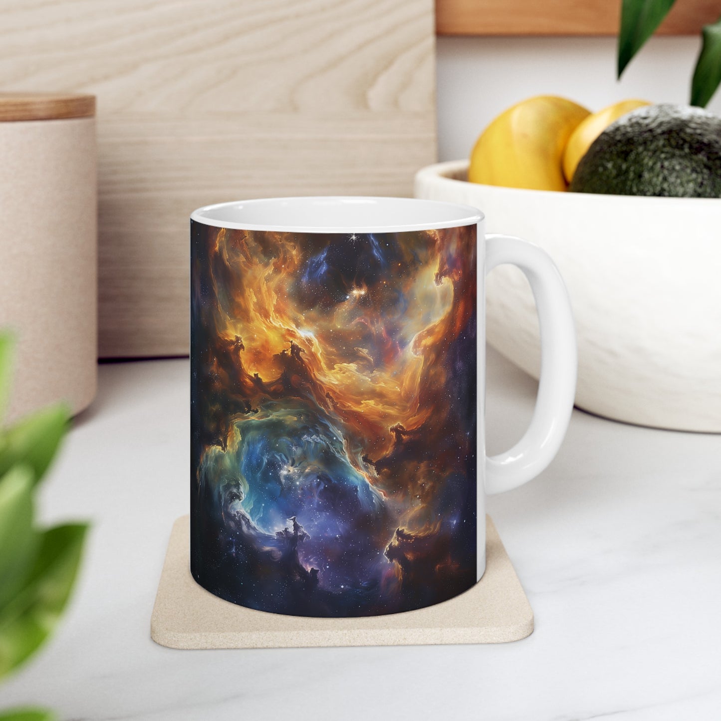 Artistic Nebula C - Ceramic Mug Collection