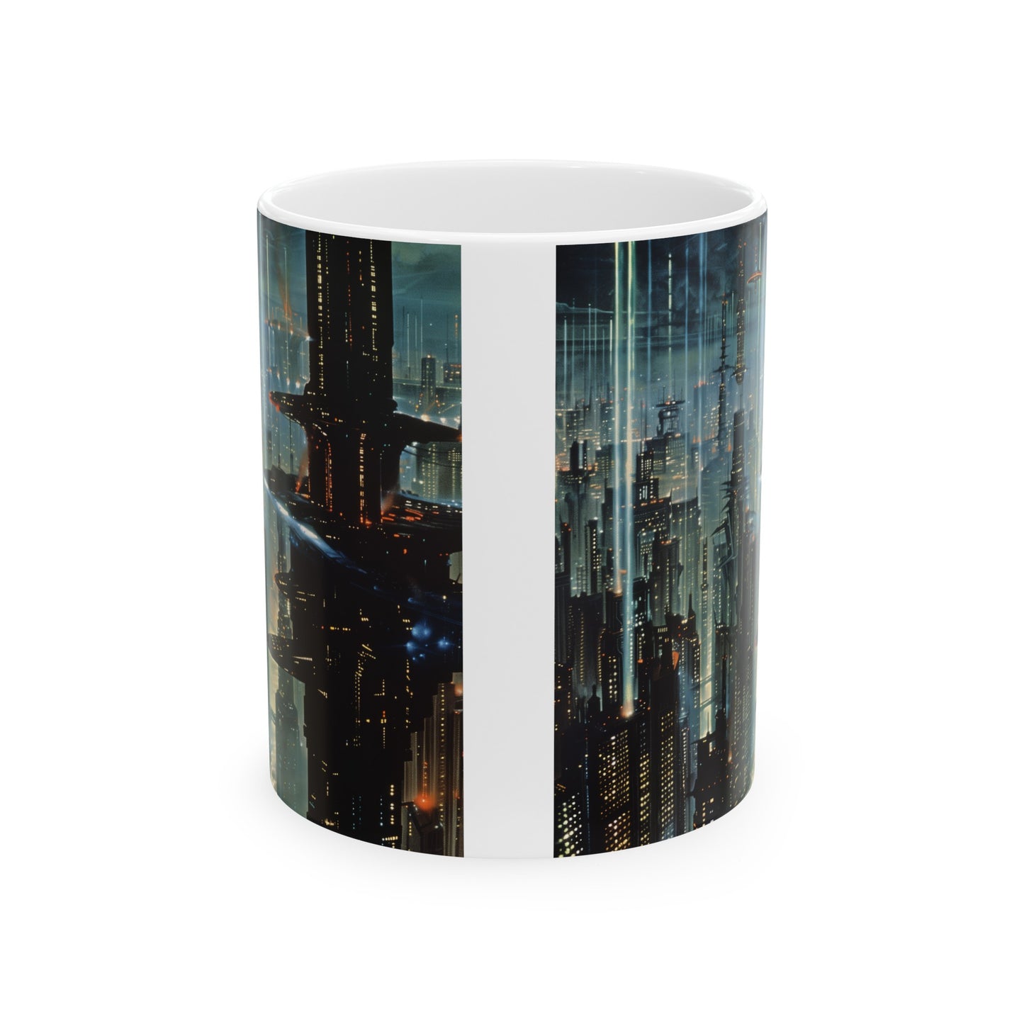 Futuristic City B - Ceramic Mug Collection