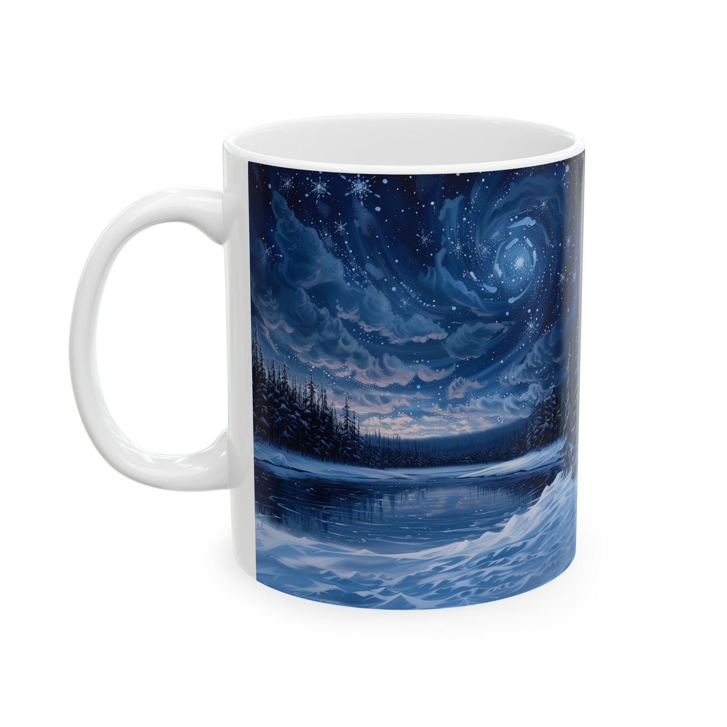 Frozen Lake Galaxy D - Ceramic Mug Collection