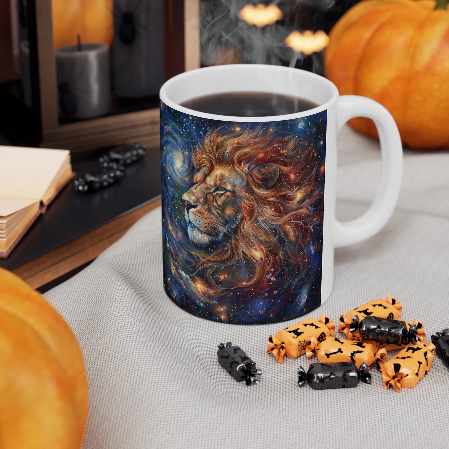 Leo Celestial #4 - Ceramic Zodiac Mug Collection