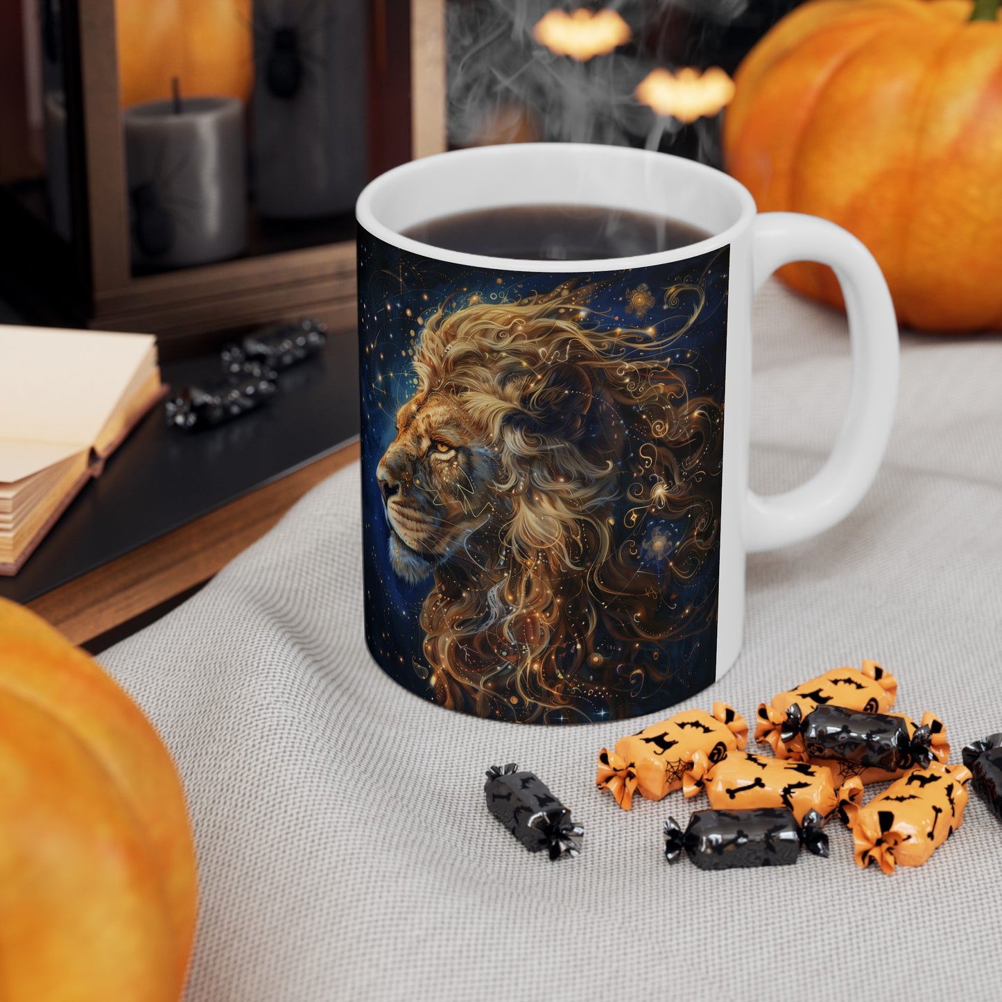 Leo Celestial #1 - Ceramic Zodiac Mug Collection