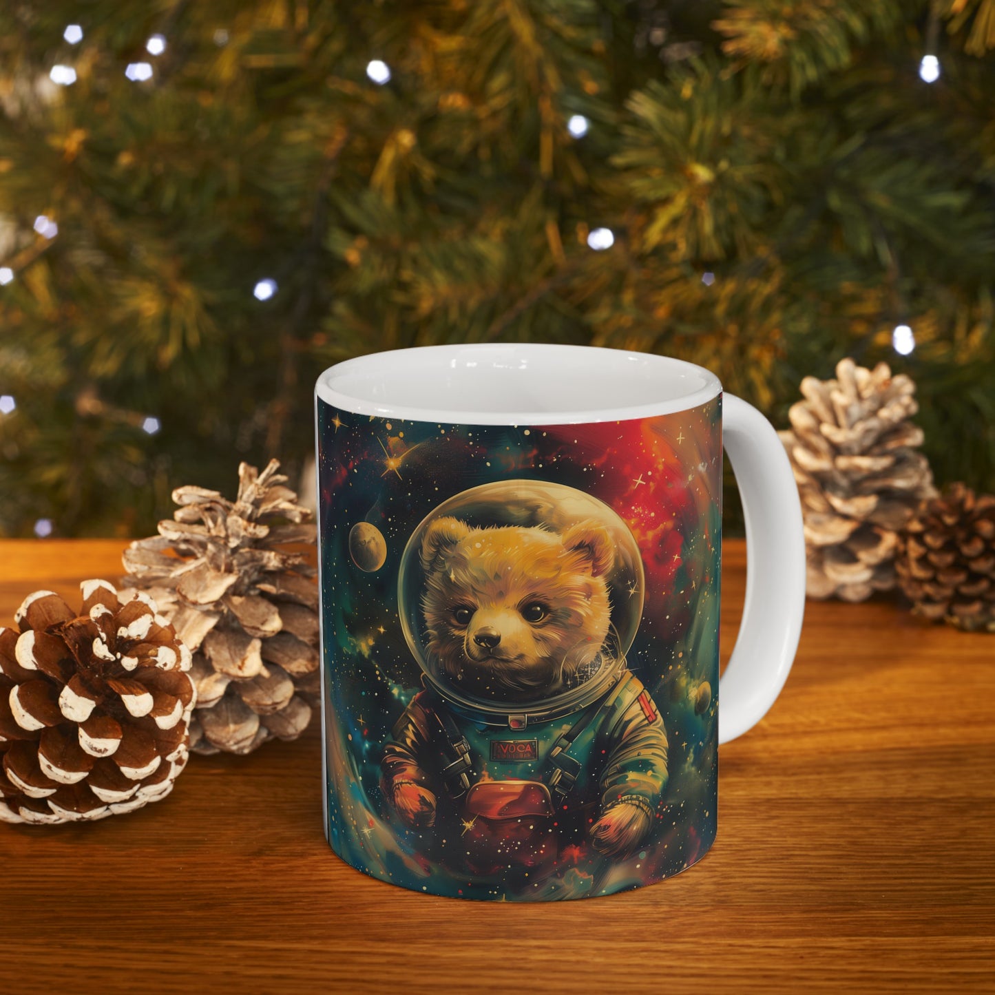 Cute Space Bear A - Ceramic Mug Collection