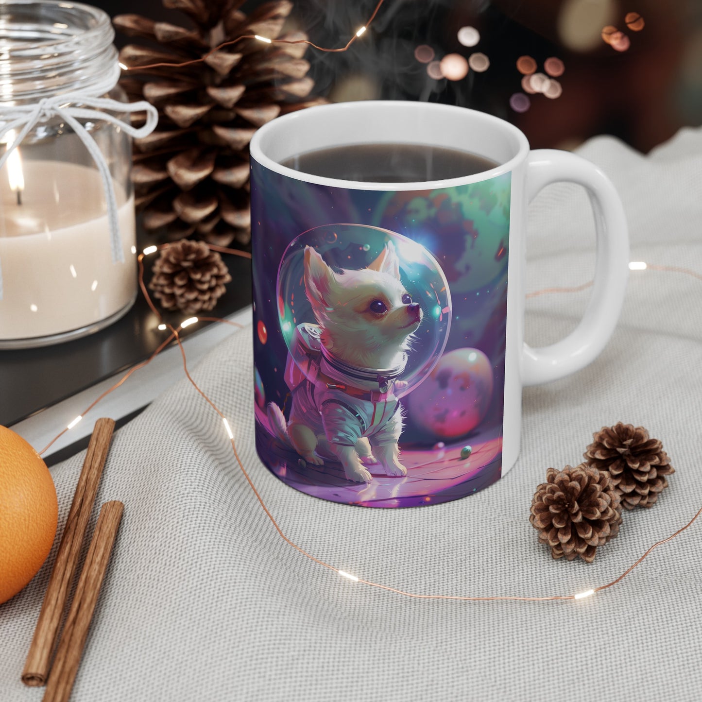 Cute Space Dog C - Ceramic Mug Collection