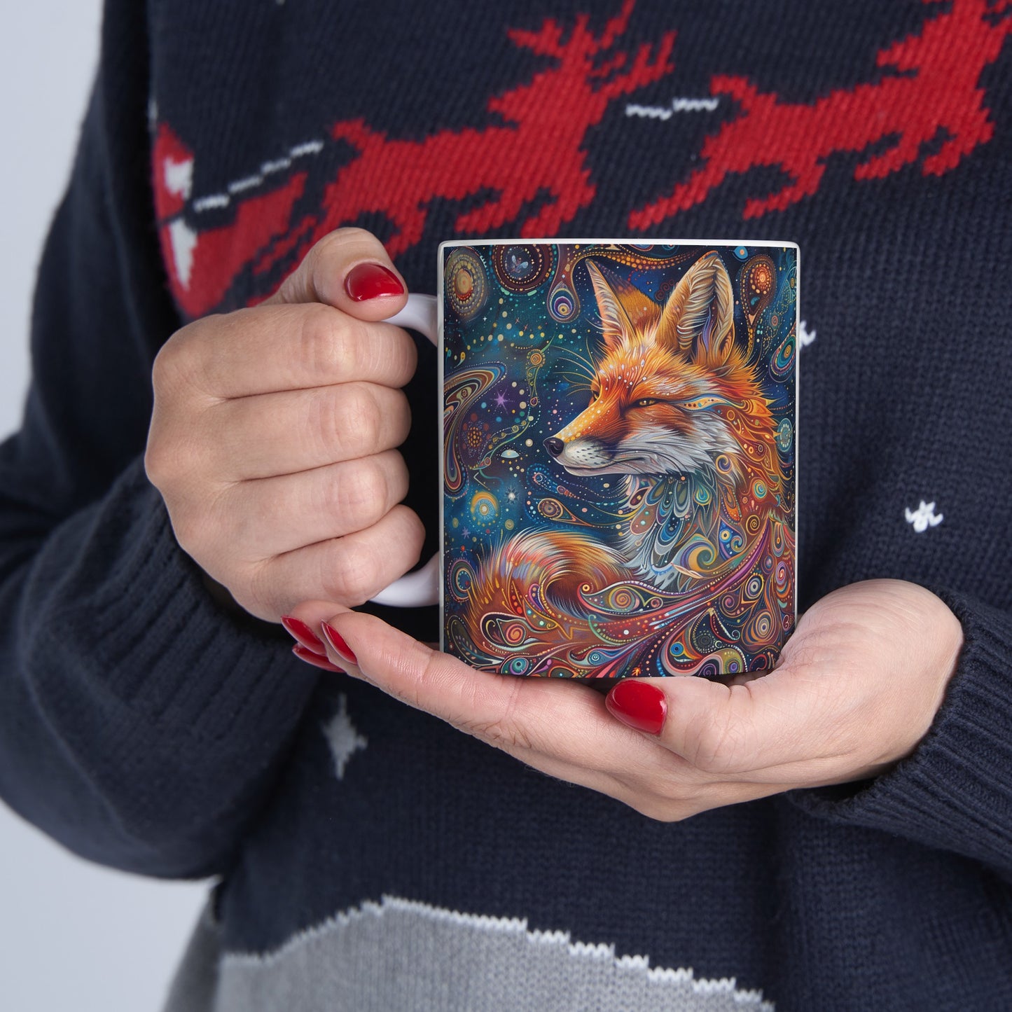 Cosmic Fox C - Ceramic Mug Collection