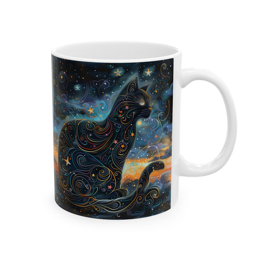 Cosmic Cat B - Ceramic Mug Collection