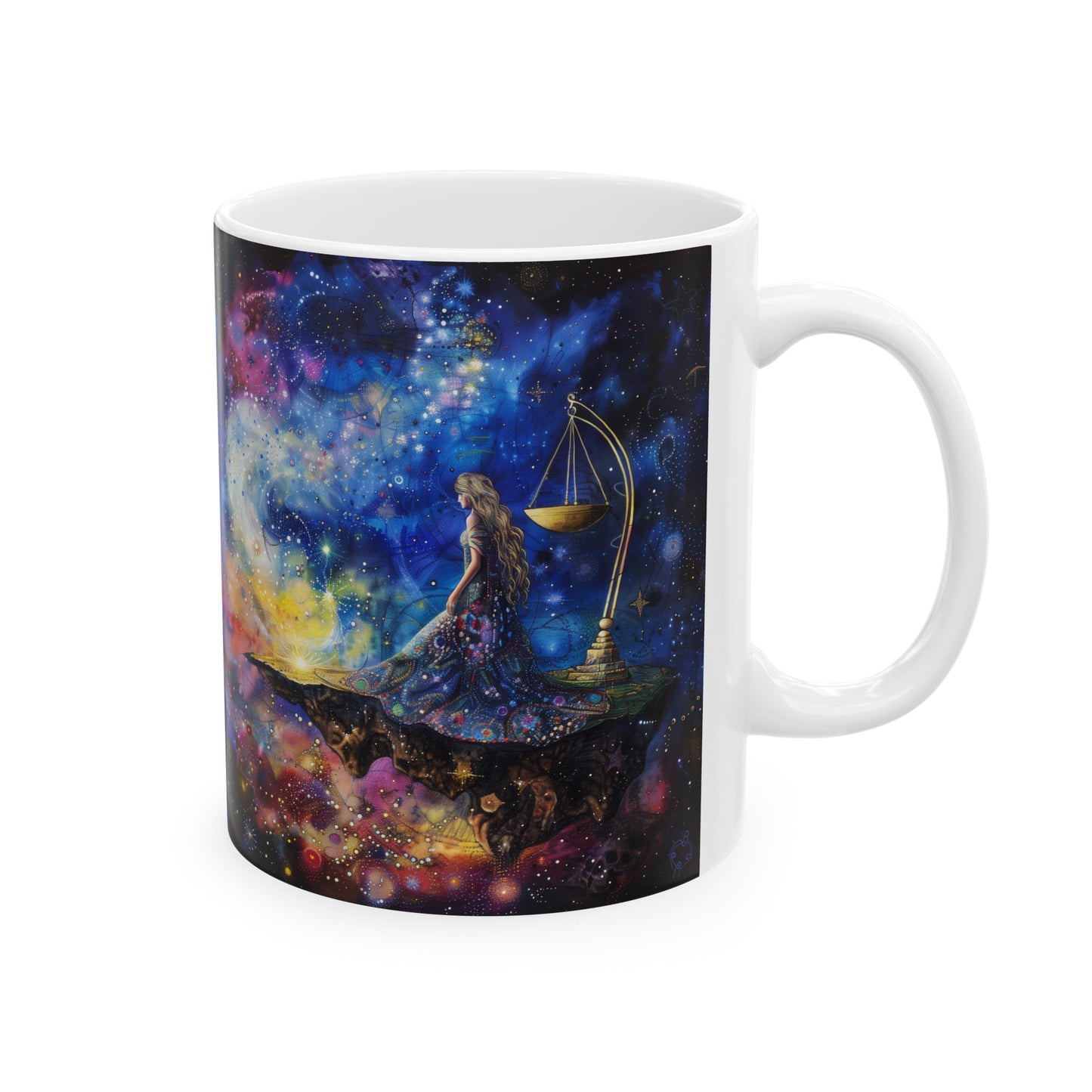 Libra Celestial #2 - Ceramic Zodiac Mug Collection