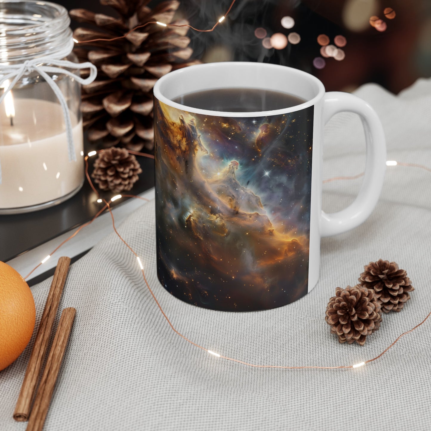 Artistic Nebula B - Ceramic Mug Collection