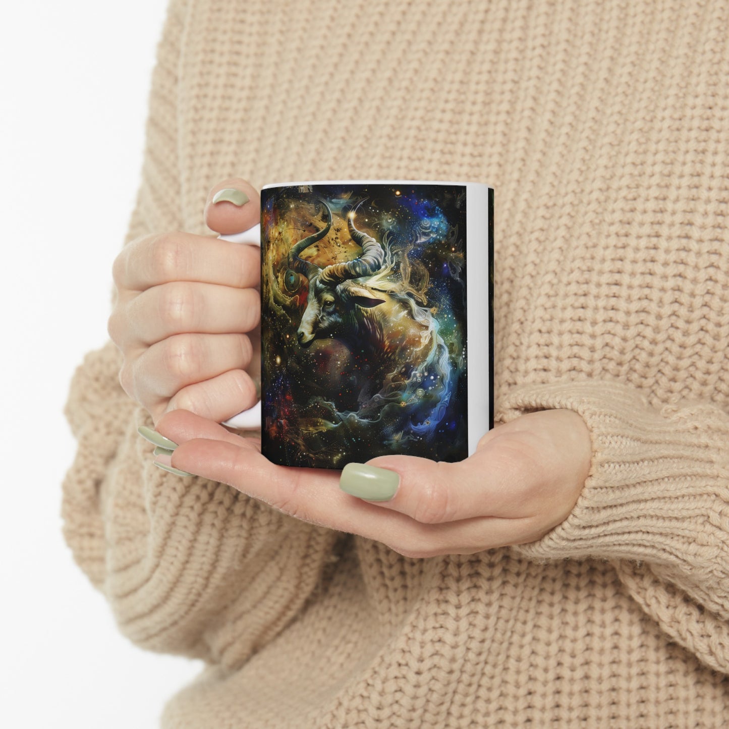 Capricorn Celestial #2 - Ceramic Zodiac Mug Collection