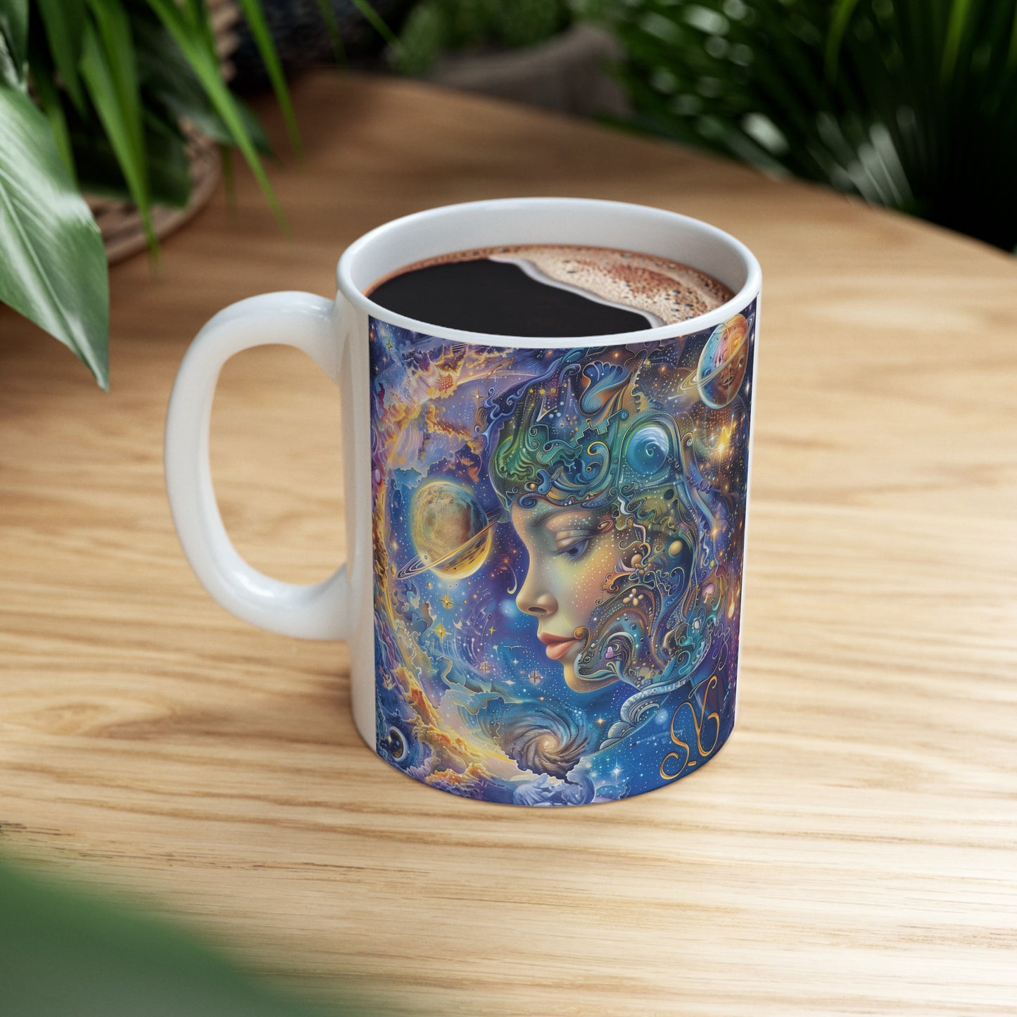 Virgo Celestial #4 - Ceramic Zodiac Mug Collection