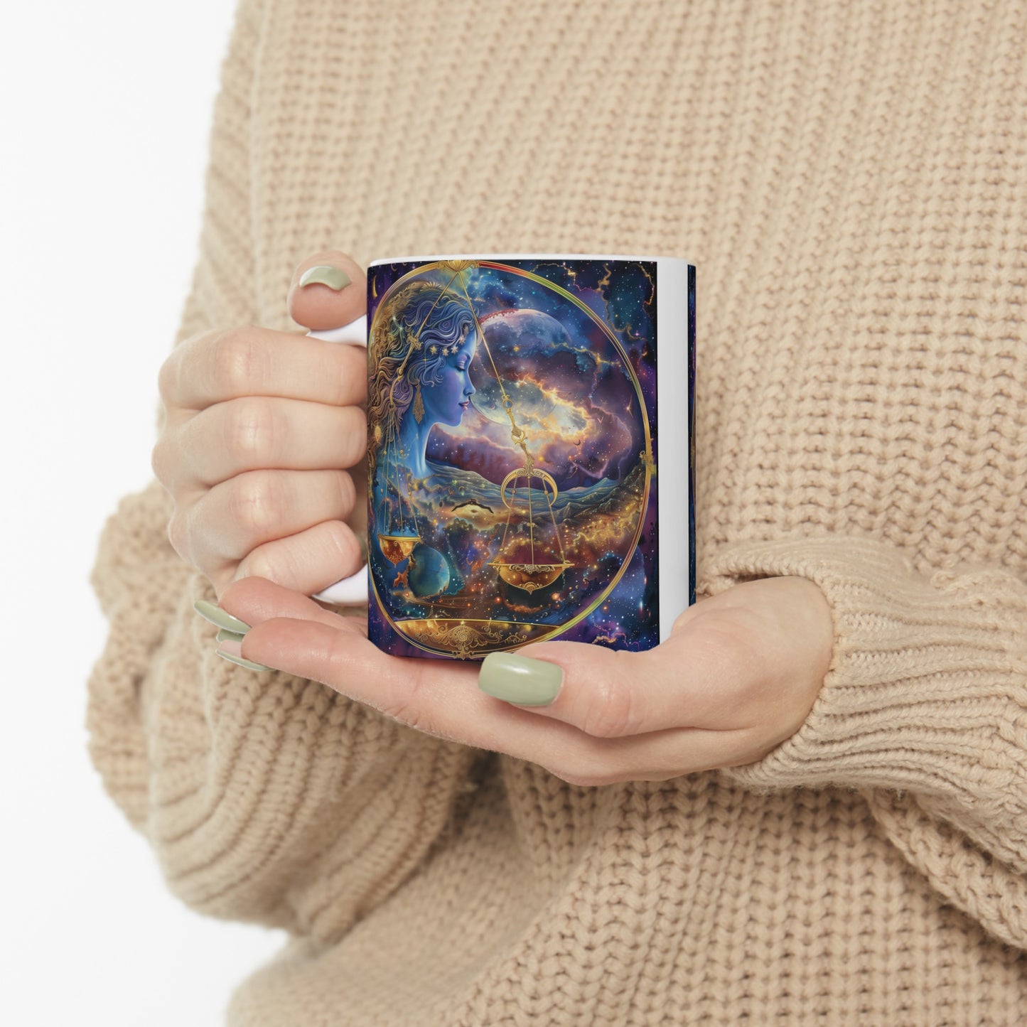 Libra Celestial #4 - Ceramic Zodiac Mug Collection