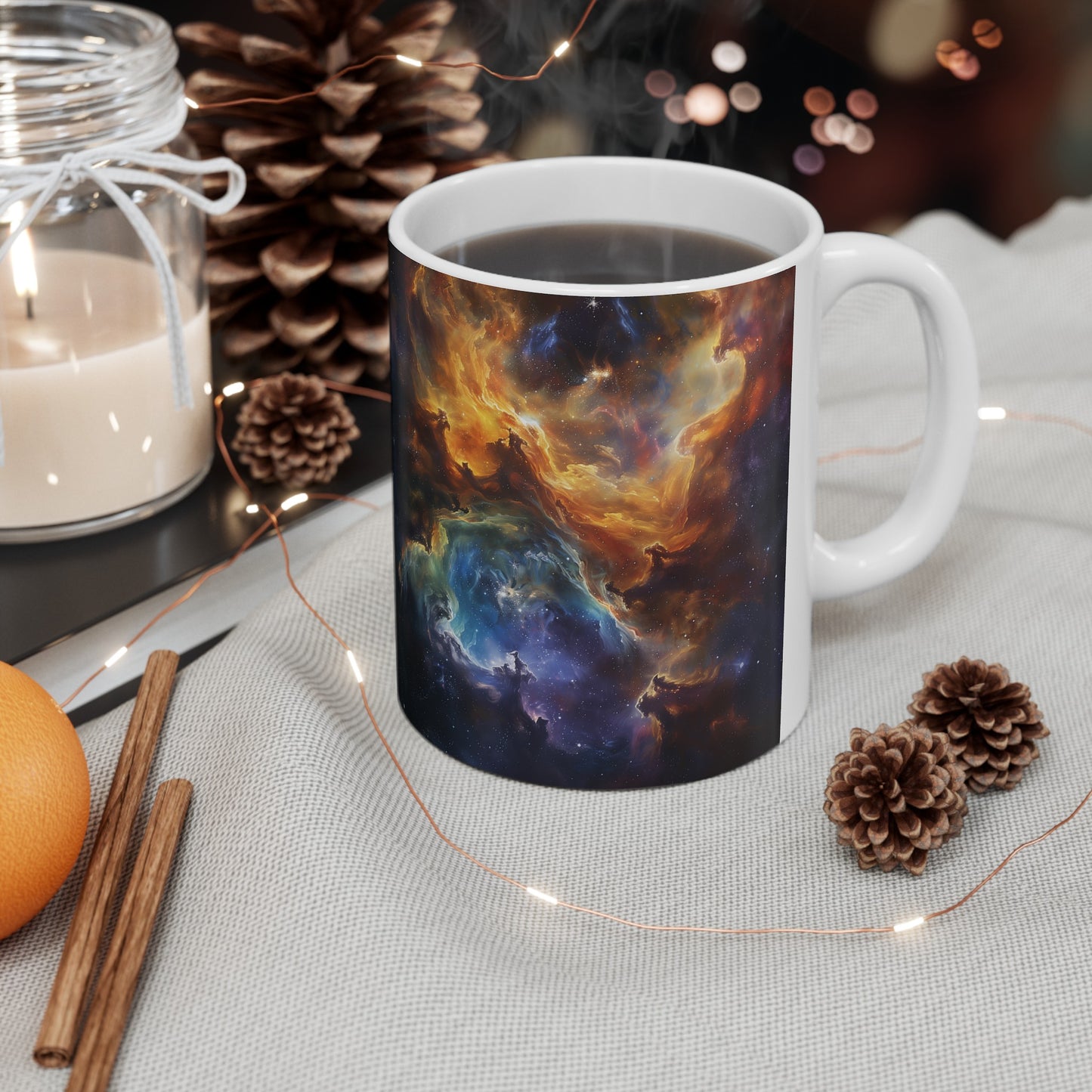 Artistic Nebula C - Ceramic Mug Collection